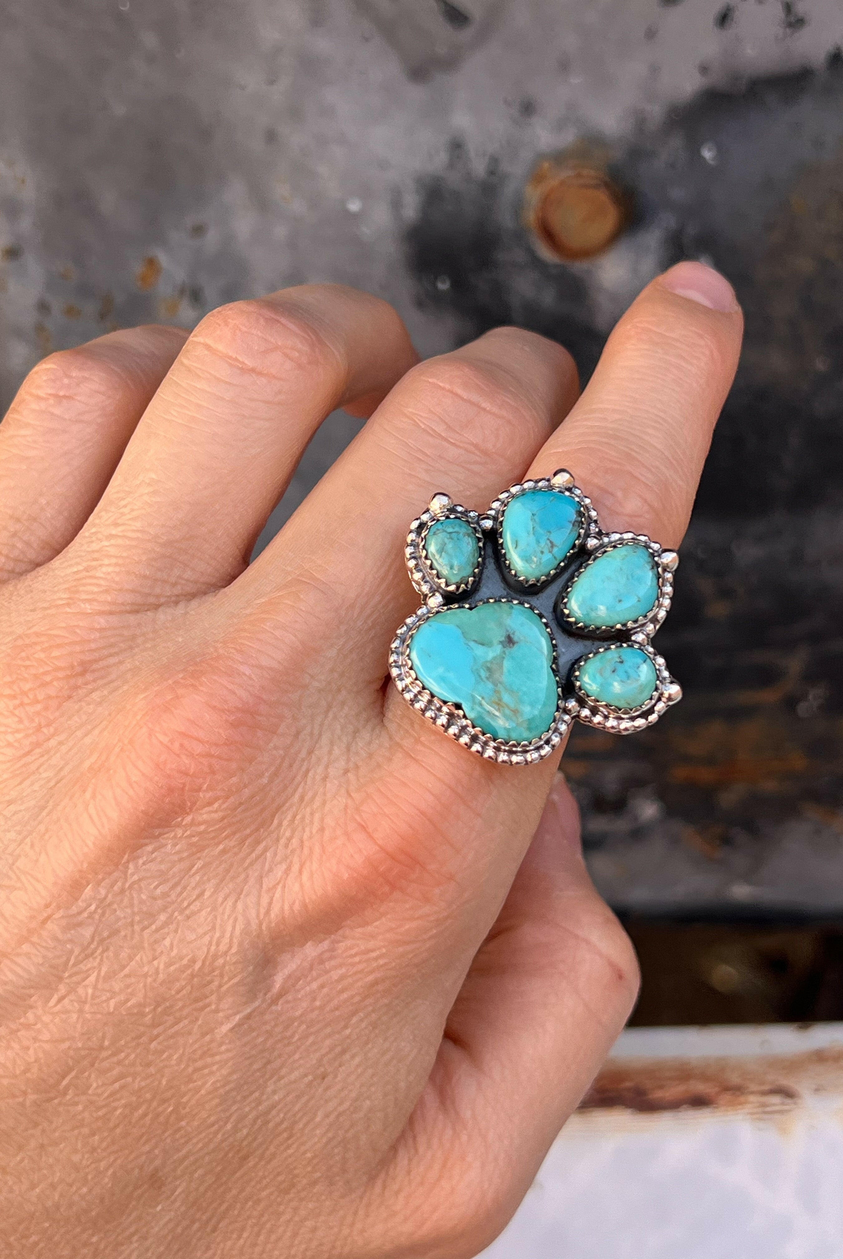 True Dog Paw Ring | Krush Original-Cluster Rings-Krush Kandy, Women's Online Fashion Boutique Located in Phoenix, Arizona (Scottsdale Area)