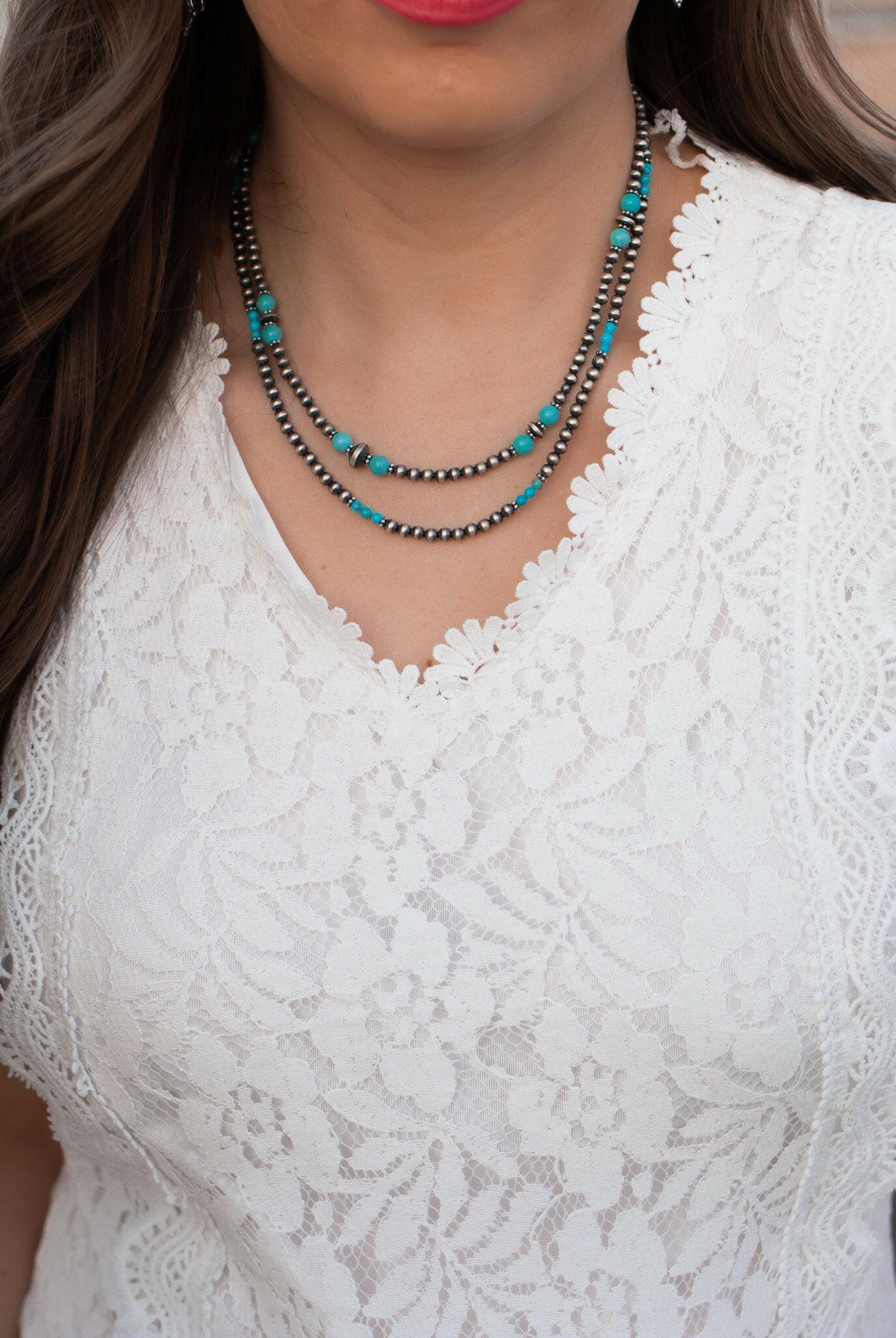 Kristyn's Desert Pearl Necklaces-Pearl Necklaces-Krush Kandy, Women's Online Fashion Boutique Located in Phoenix, Arizona (Scottsdale Area)