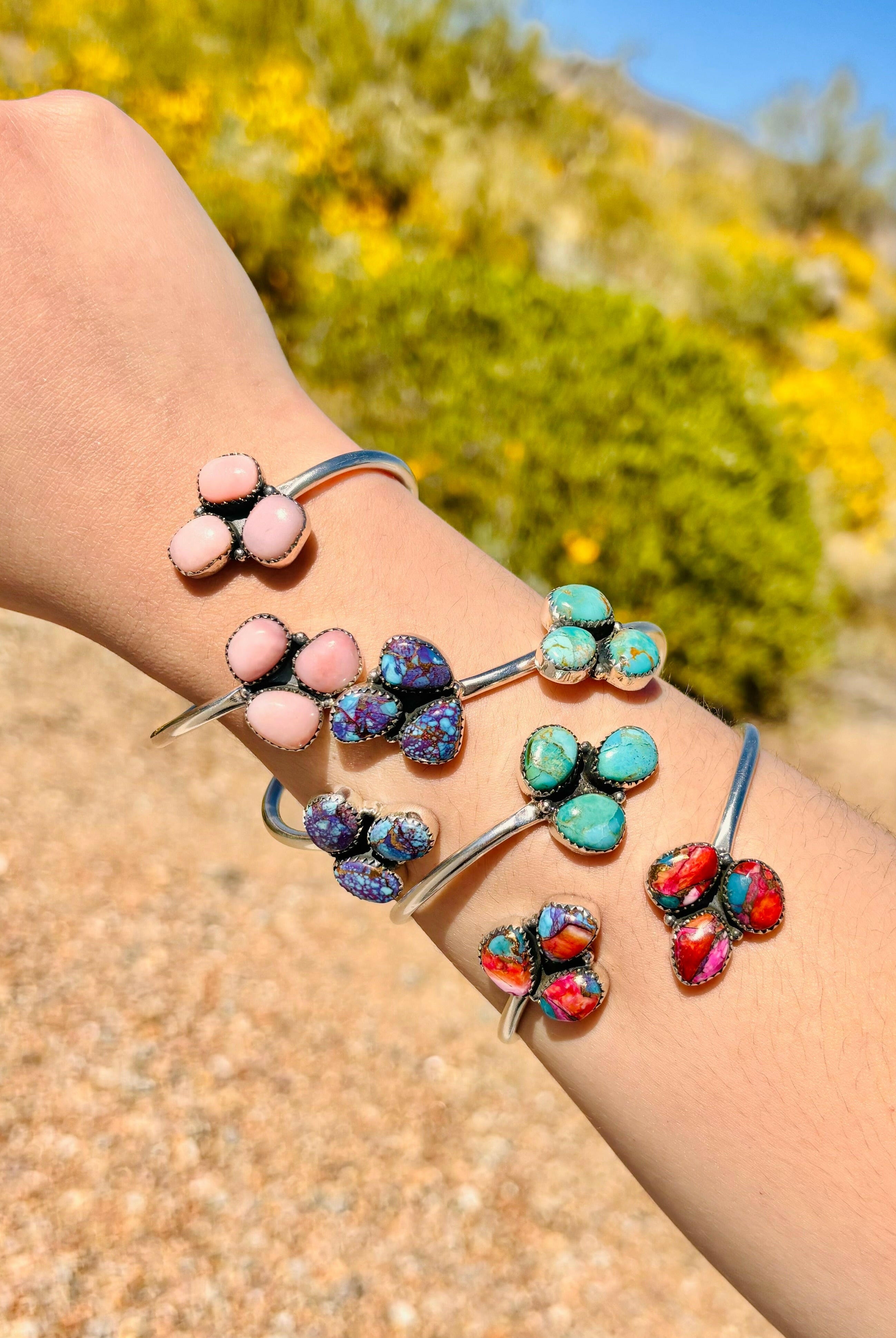 Wrap Around Stone Bracelet | Multiple Stone Options!-Bracelets-Krush Kandy, Women's Online Fashion Boutique Located in Phoenix, Arizona (Scottsdale Area)
