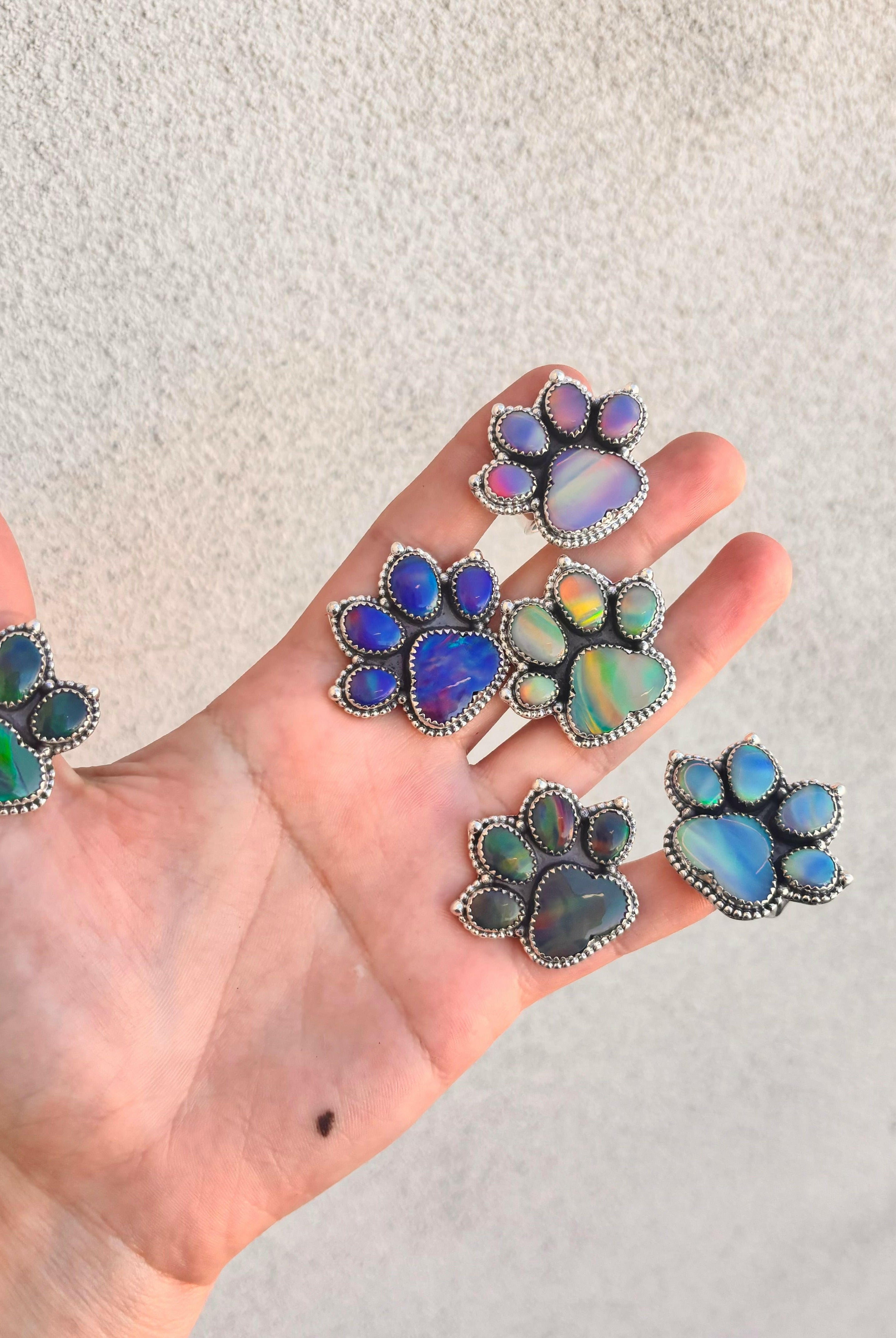 True Dog Paw Ring | Krush Original-Cluster Rings-Krush Kandy, Women's Online Fashion Boutique Located in Phoenix, Arizona (Scottsdale Area)