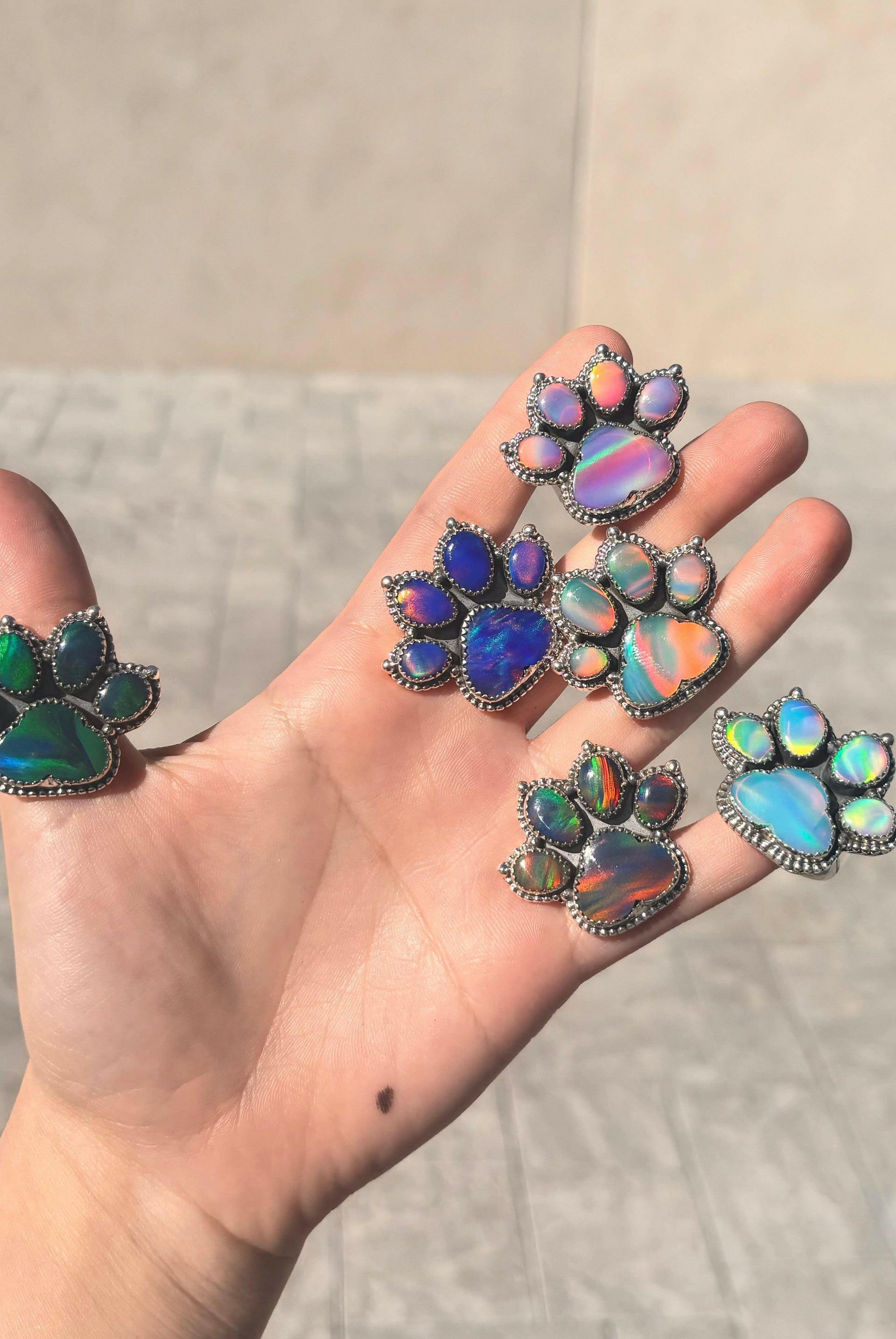 True Dog Paw Ring | Krush Original-Cluster Rings-Krush Kandy, Women's Online Fashion Boutique Located in Phoenix, Arizona (Scottsdale Area)