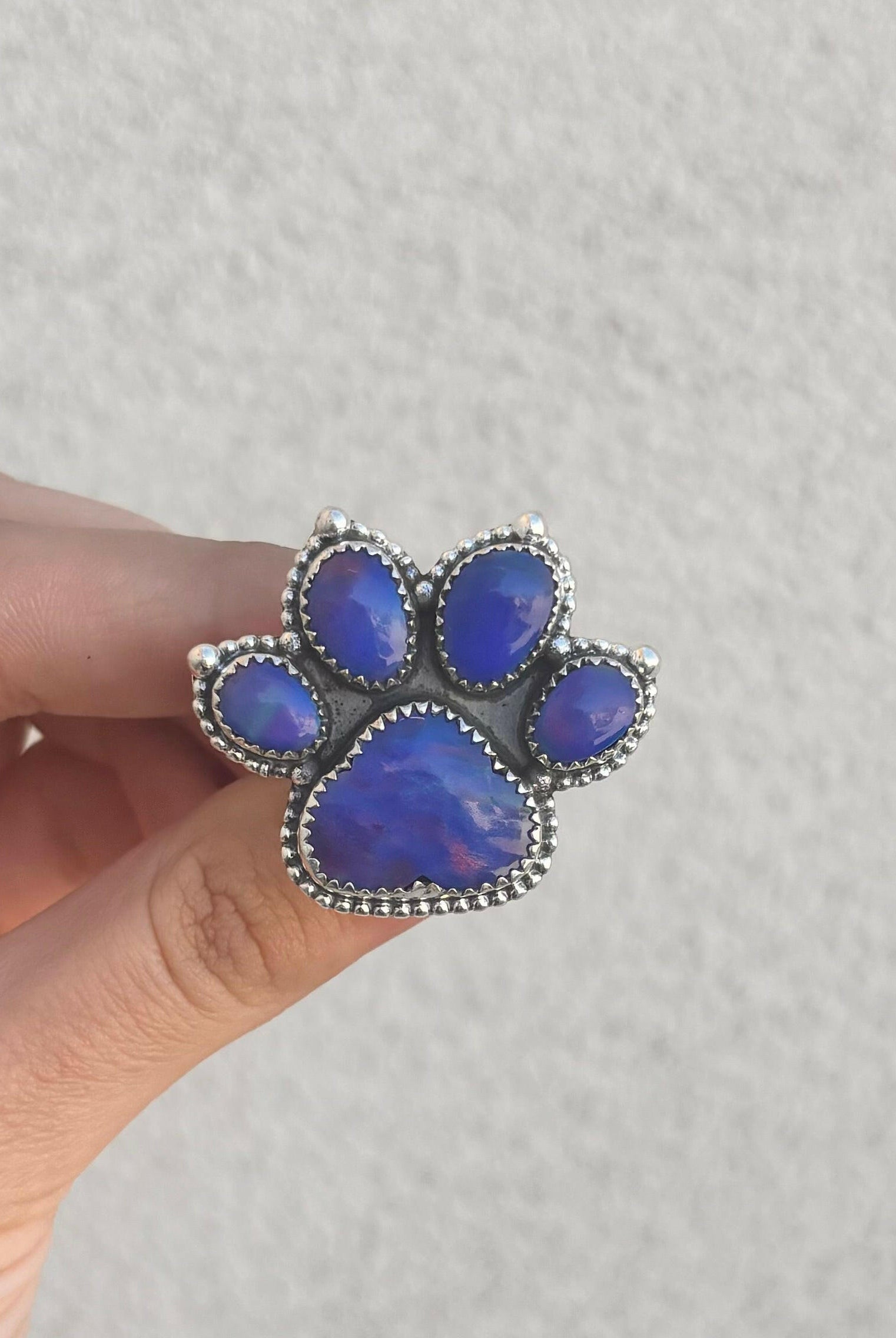 True Dog Paw Ring | Krush Original-Cluster Rings-Krush Kandy, Women's Online Fashion Boutique Located in Phoenix, Arizona (Scottsdale Area)