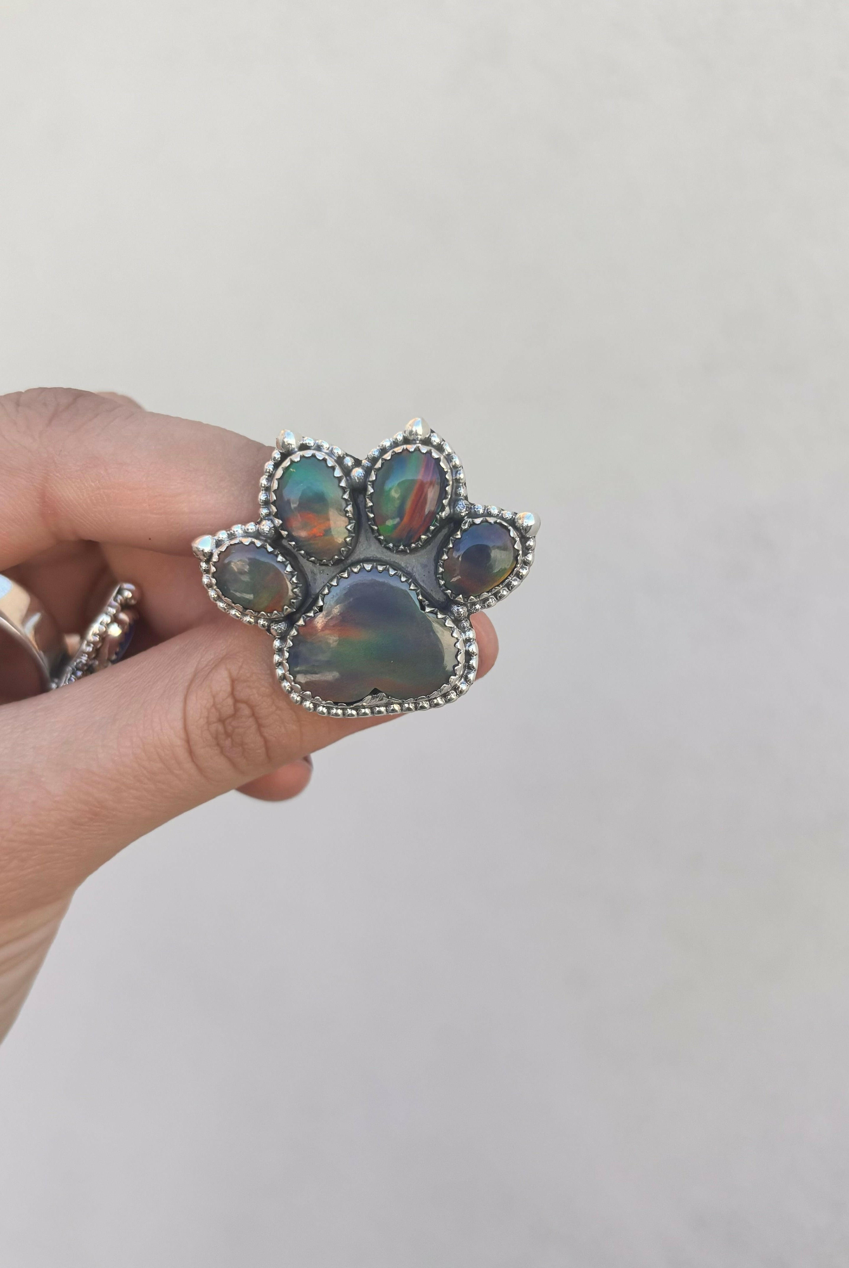 True Dog Paw Ring | Krush Original-Cluster Rings-Krush Kandy, Women's Online Fashion Boutique Located in Phoenix, Arizona (Scottsdale Area)
