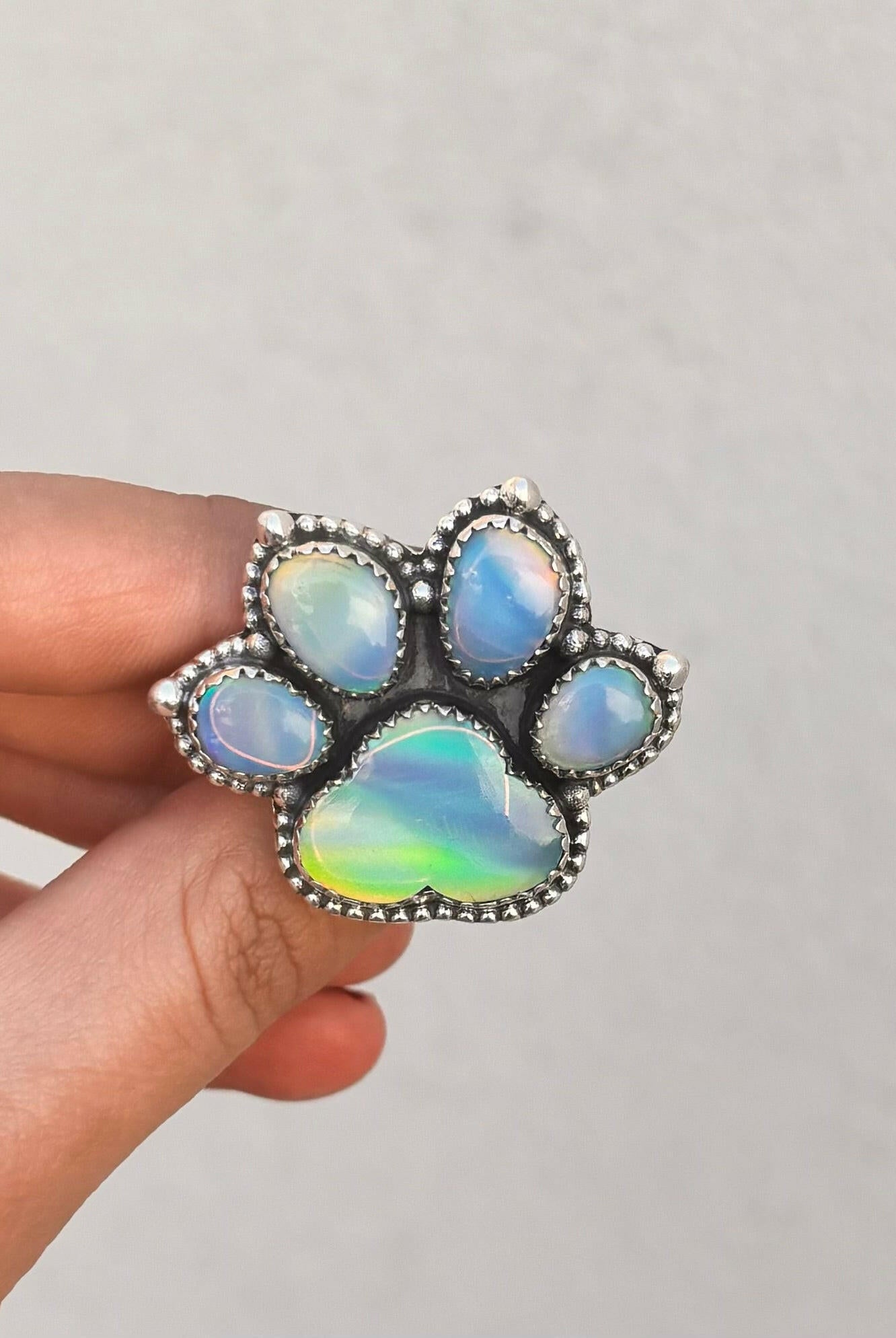 True Dog Paw Ring | Krush Original-Cluster Rings-Krush Kandy, Women's Online Fashion Boutique Located in Phoenix, Arizona (Scottsdale Area)