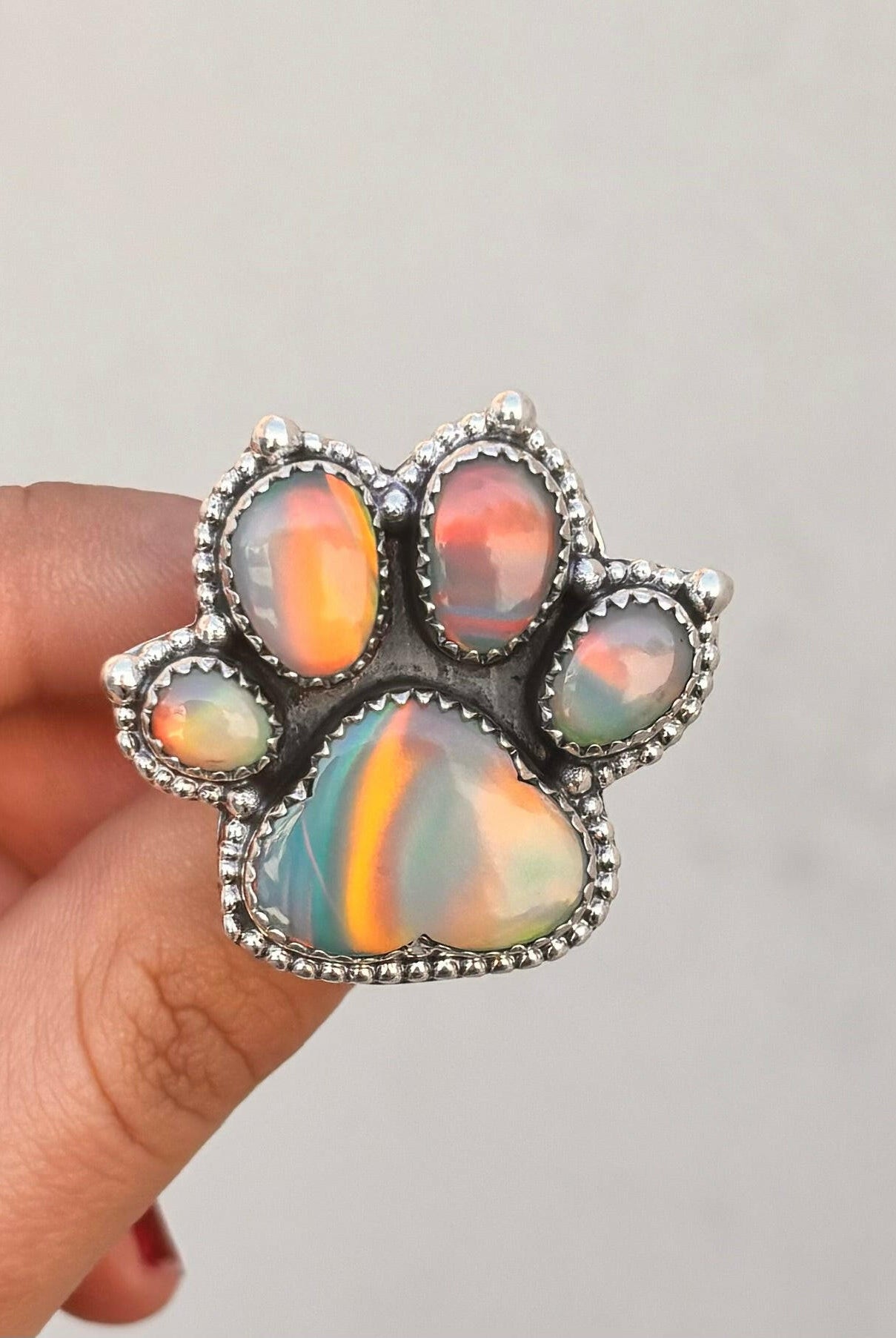 True Dog Paw Ring | Krush Original-Cluster Rings-Krush Kandy, Women's Online Fashion Boutique Located in Phoenix, Arizona (Scottsdale Area)