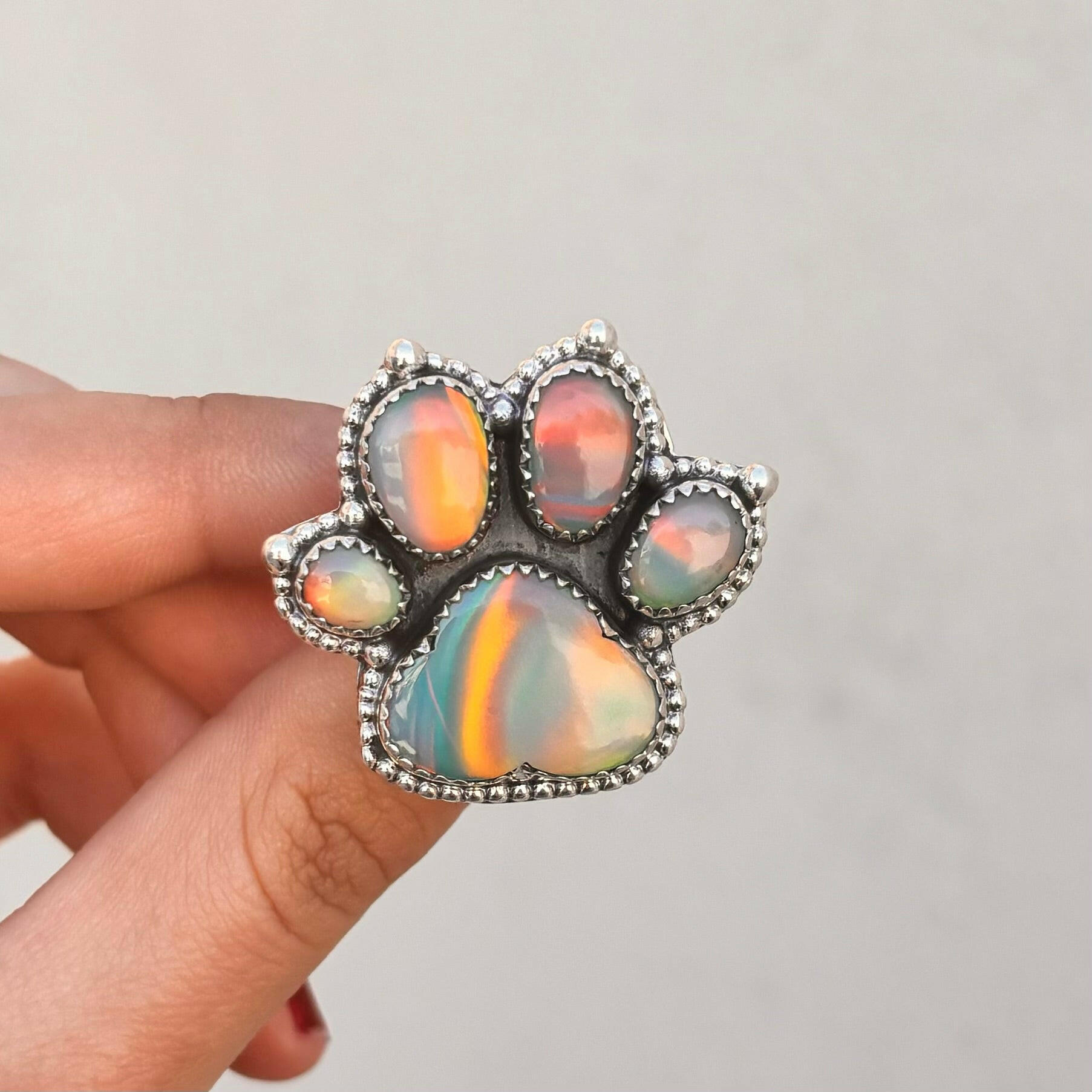True Dog Paw Ring | Krush Original-Cluster Rings-Krush Kandy, Women's Online Fashion Boutique Located in Phoenix, Arizona (Scottsdale Area)