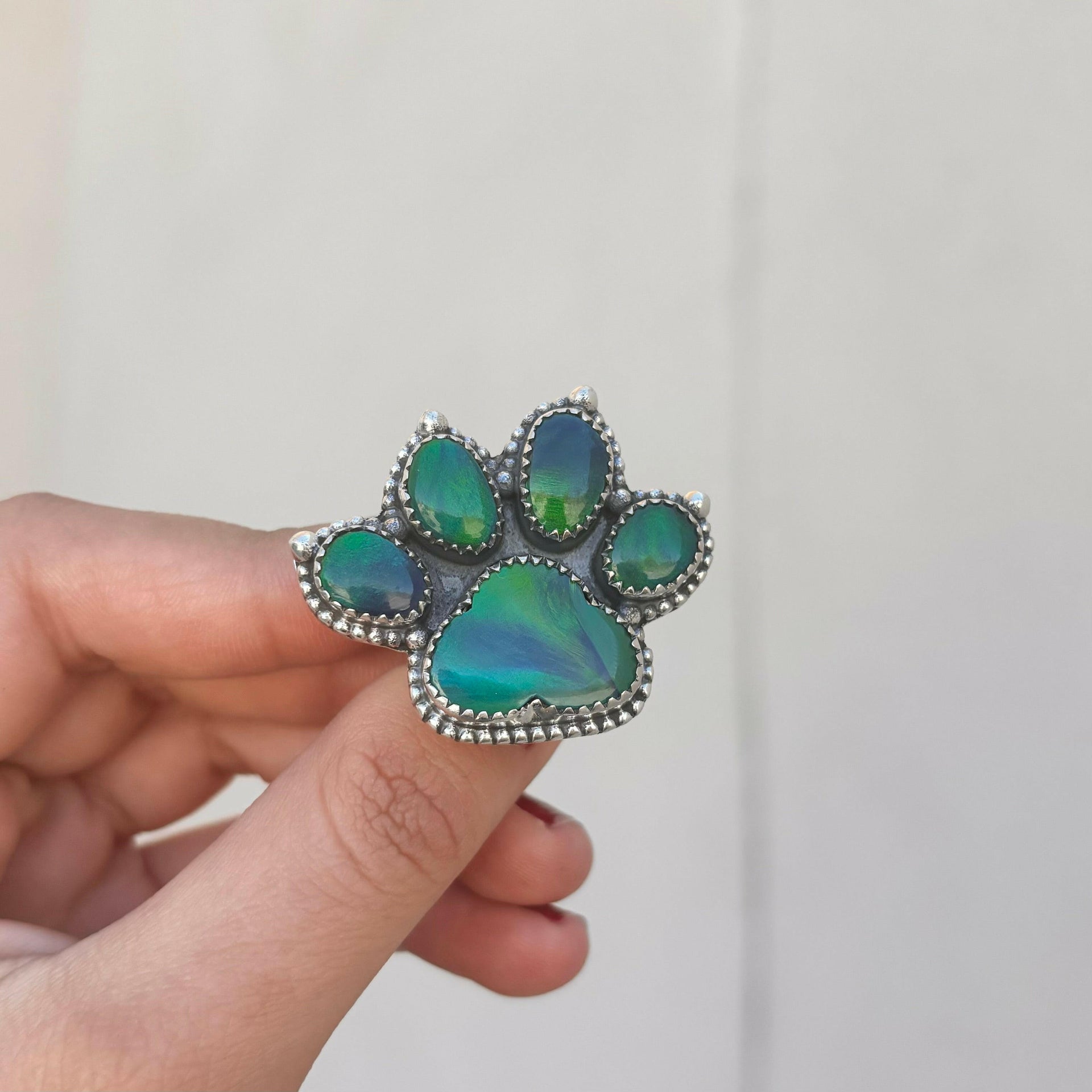 True Dog Paw Ring | Krush Original-Cluster Rings-Krush Kandy, Women's Online Fashion Boutique Located in Phoenix, Arizona (Scottsdale Area)