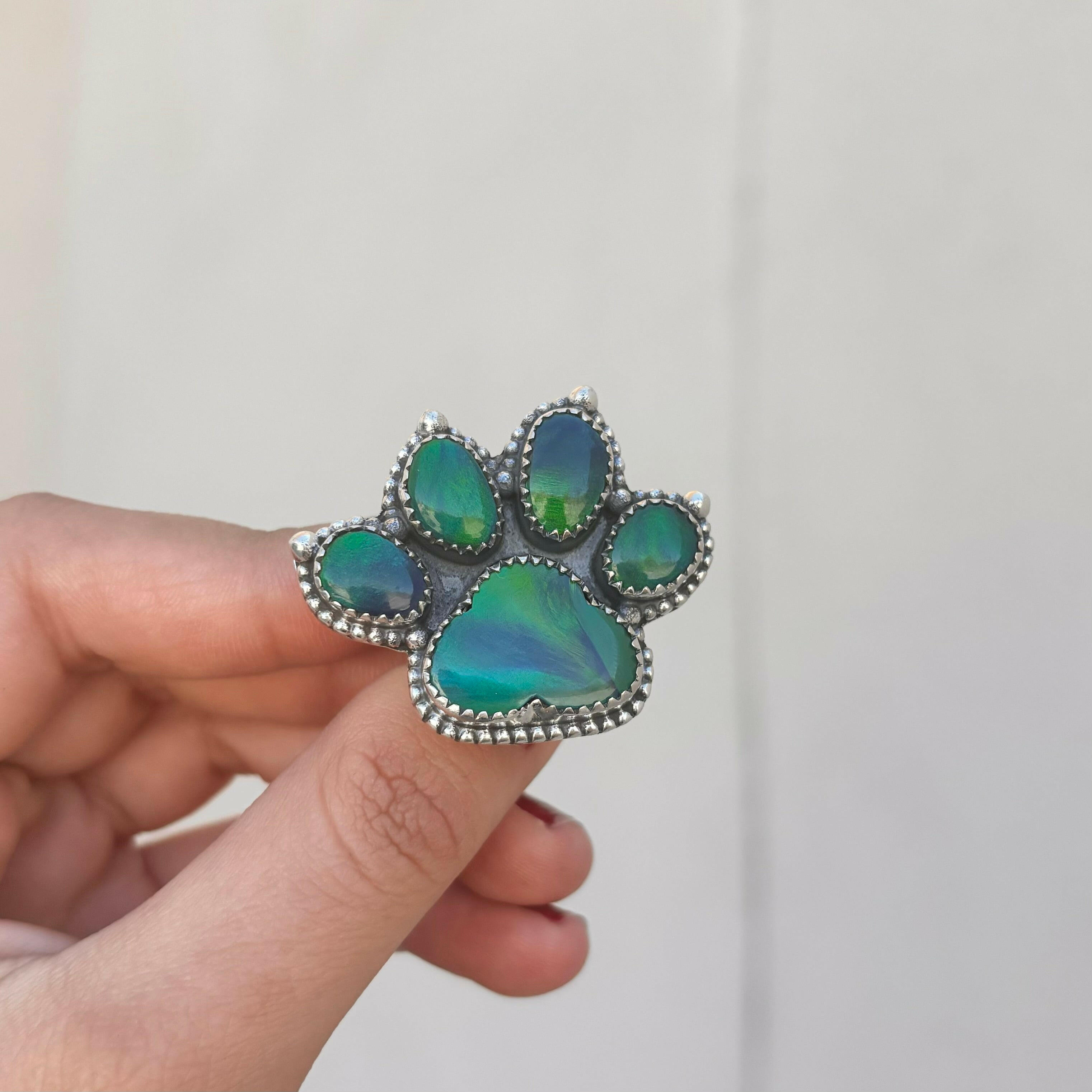 True Dog Paw Ring | Krush Original-Cluster Rings-Krush Kandy, Women's Online Fashion Boutique Located in Phoenix, Arizona (Scottsdale Area)