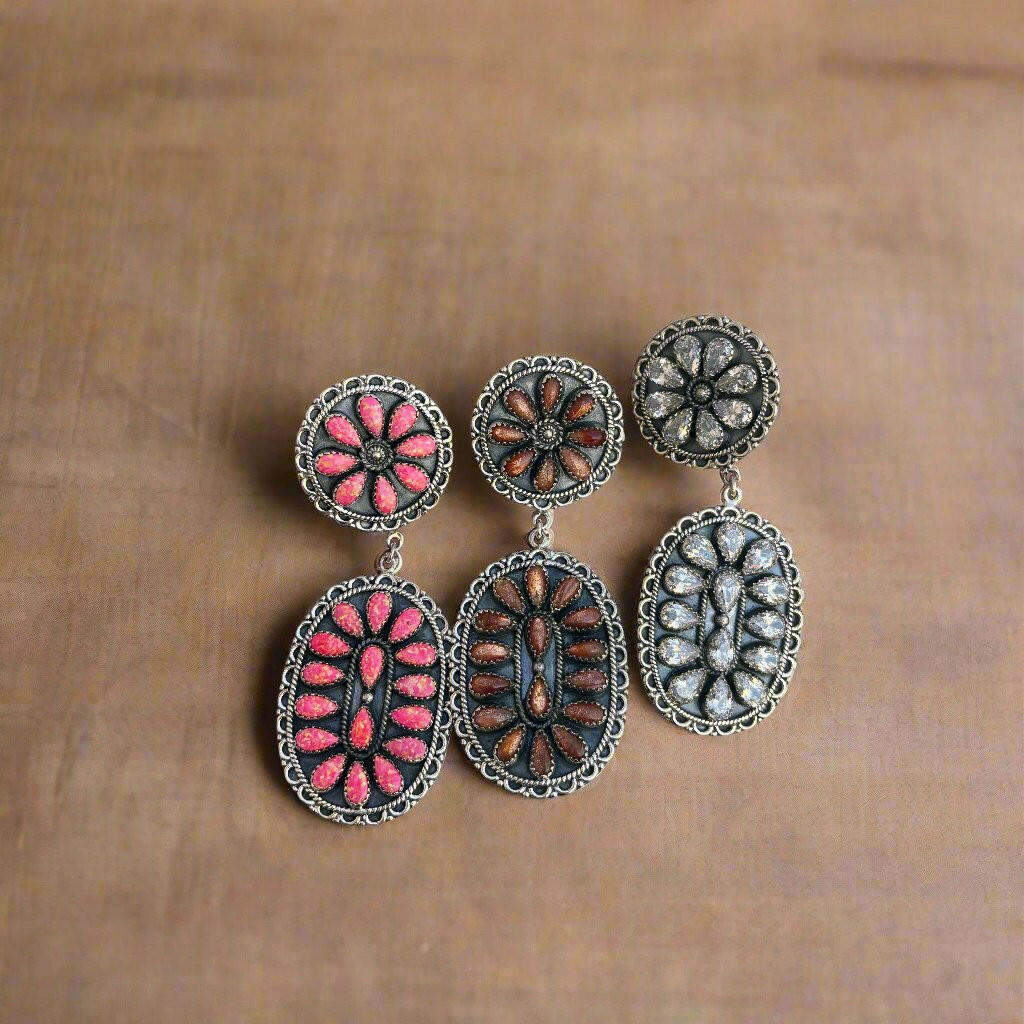 Coyote Moon Sterling Silver Earrings | Krush Exclusive-Drop Earrings-Krush Kandy, Women's Online Fashion Boutique Located in Phoenix, Arizona (Scottsdale Area)