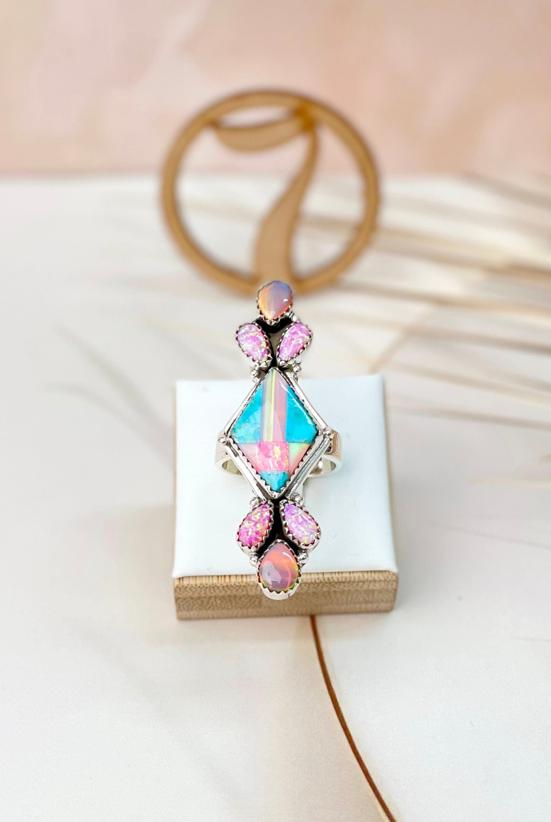Only In Kandyland One Of A Kind Checkered Rings-Rings-Krush Kandy, Women's Online Fashion Boutique Located in Phoenix, Arizona (Scottsdale Area)