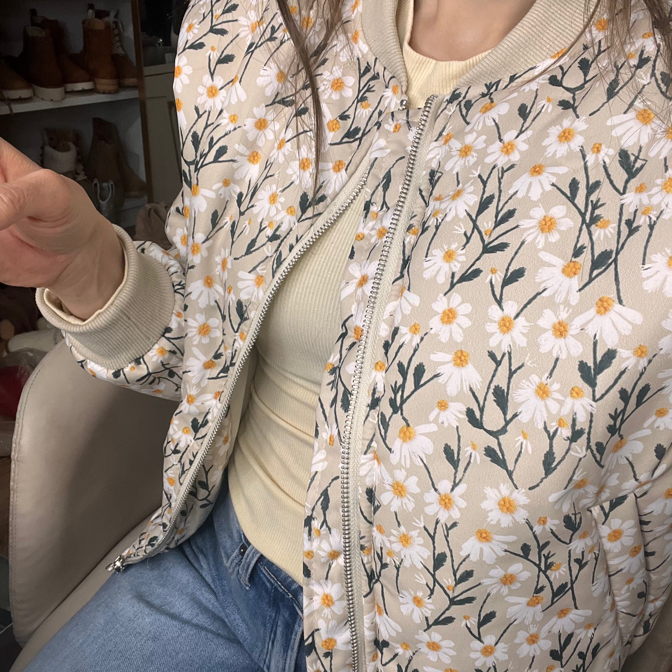 Wildflower Breeze Jacket-Jackets-Krush Kandy, Women's Online Fashion Boutique Located in Phoenix, Arizona (Scottsdale Area)