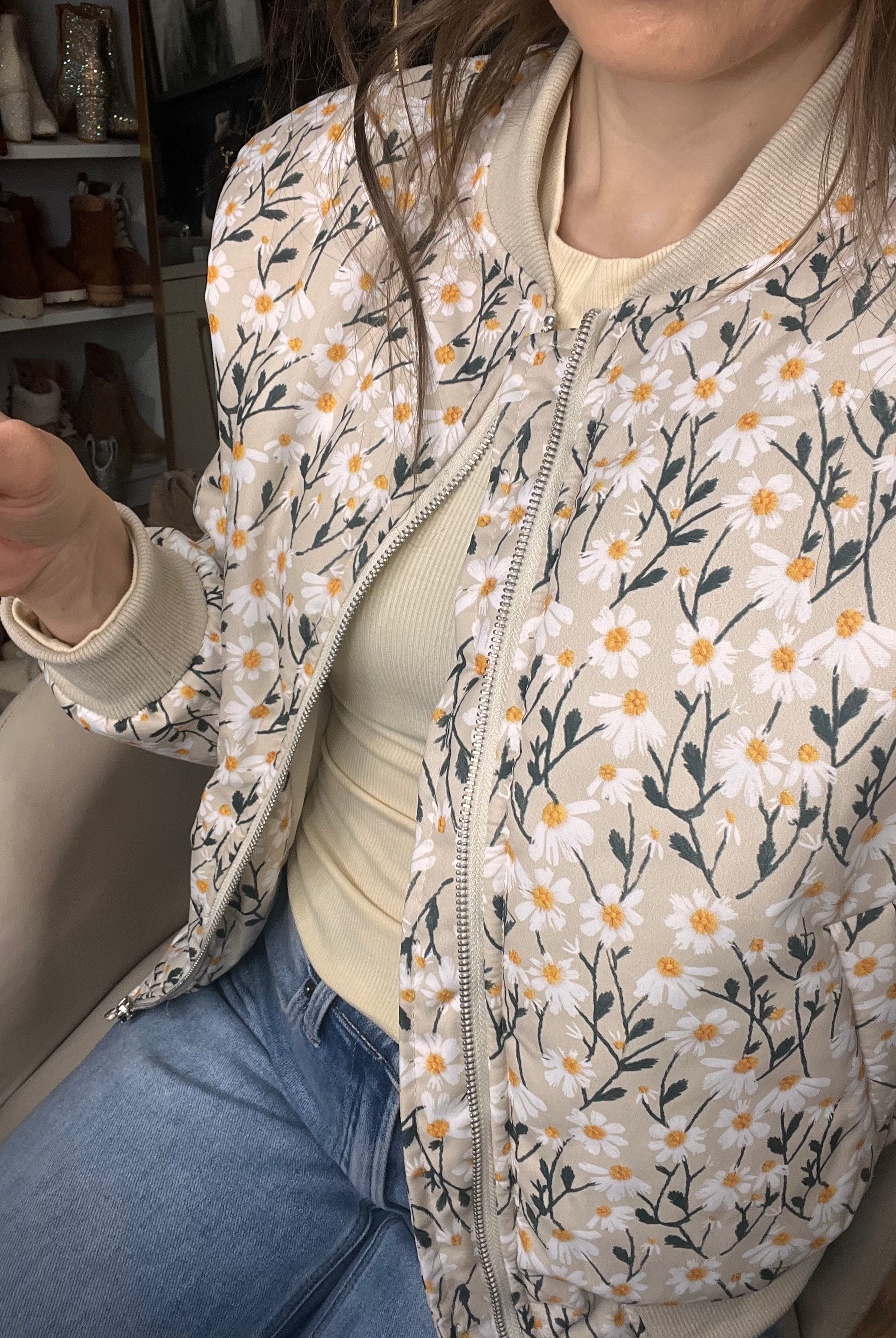 Wildflower Breeze Jacket-Jackets-Krush Kandy, Women's Online Fashion Boutique Located in Phoenix, Arizona (Scottsdale Area)