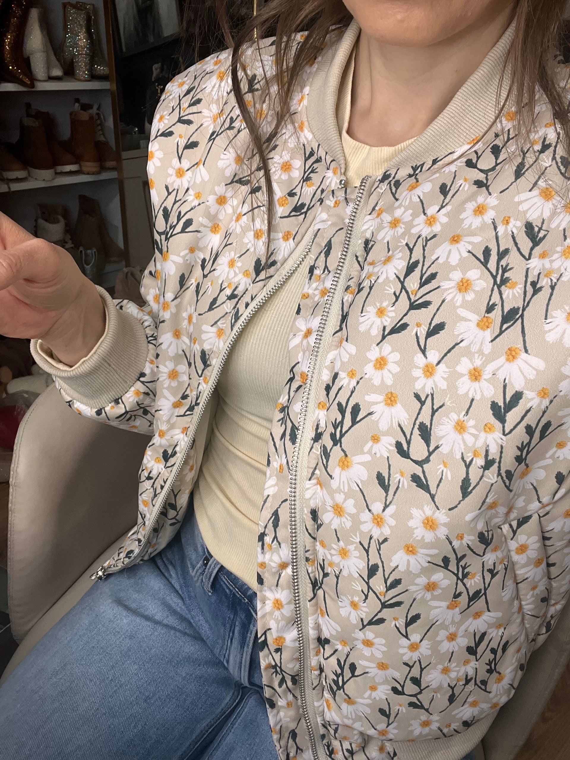 Wildflower Breeze Jacket-Jackets-Krush Kandy, Women's Online Fashion Boutique Located in Phoenix, Arizona (Scottsdale Area)