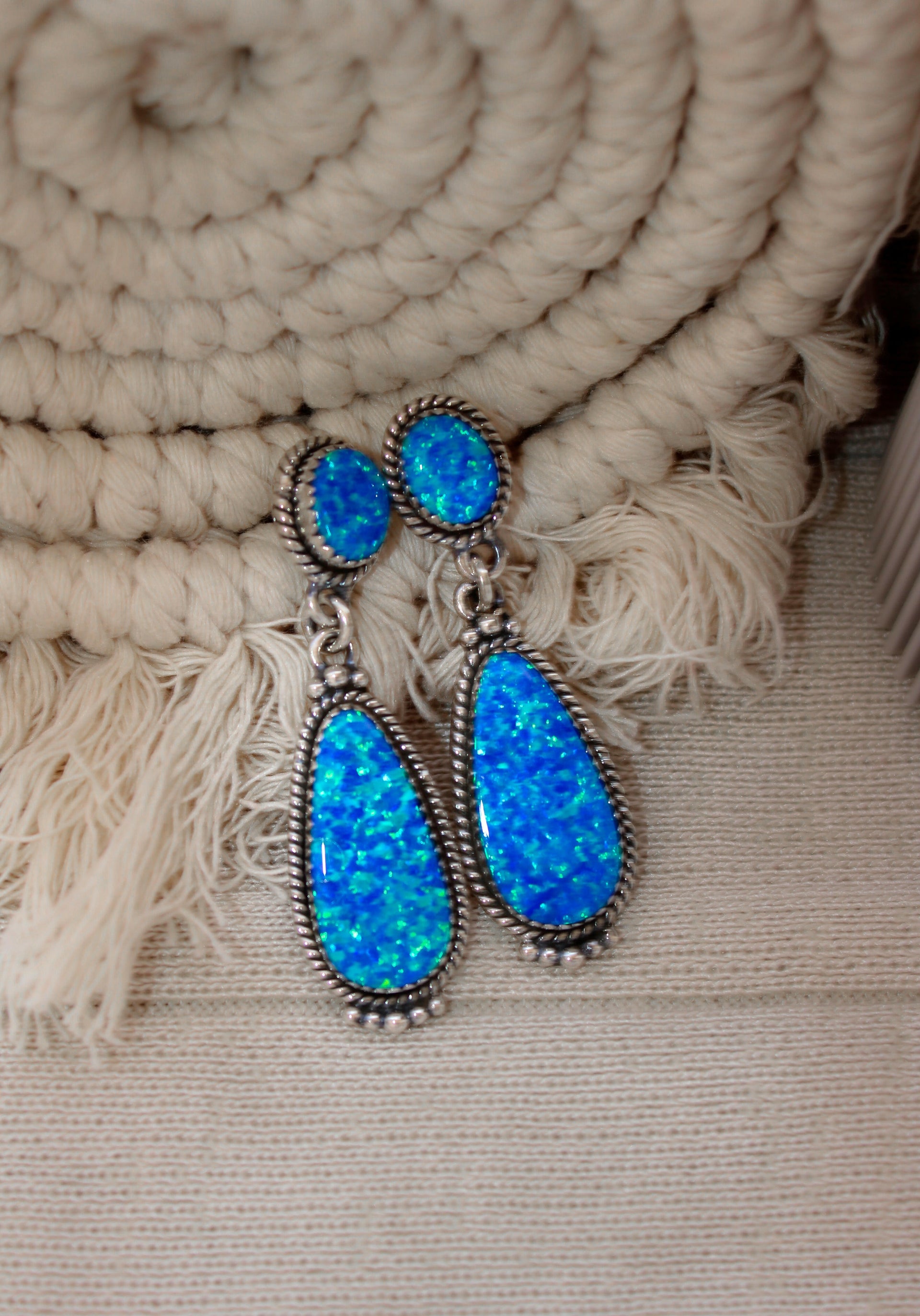 Stone Drop Earrings | Krush Exclusive-Drop Earrings-Krush Kandy, Women's Online Fashion Boutique Located in Phoenix, Arizona (Scottsdale Area)