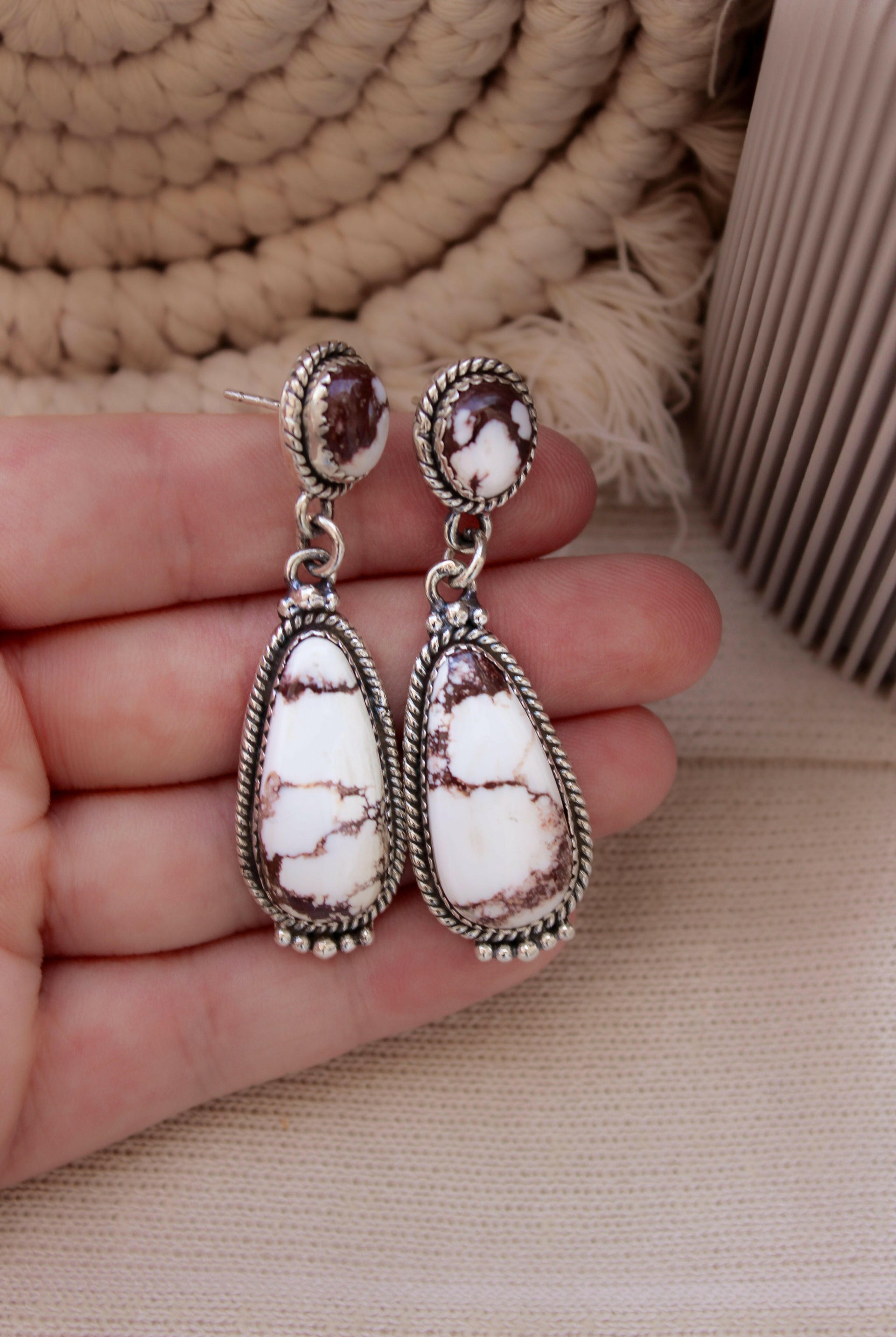 Stone Drop Earrings | Krush Exclusive-Drop Earrings-Krush Kandy, Women's Online Fashion Boutique Located in Phoenix, Arizona (Scottsdale Area)