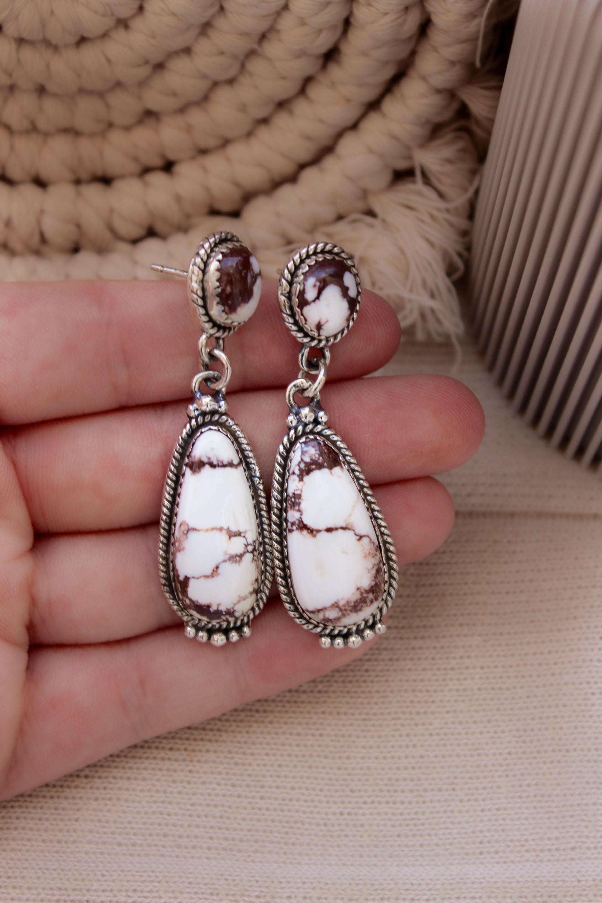 Stone Drop Earrings | Krush Exclusive-Drop Earrings-Krush Kandy, Women's Online Fashion Boutique Located in Phoenix, Arizona (Scottsdale Area)