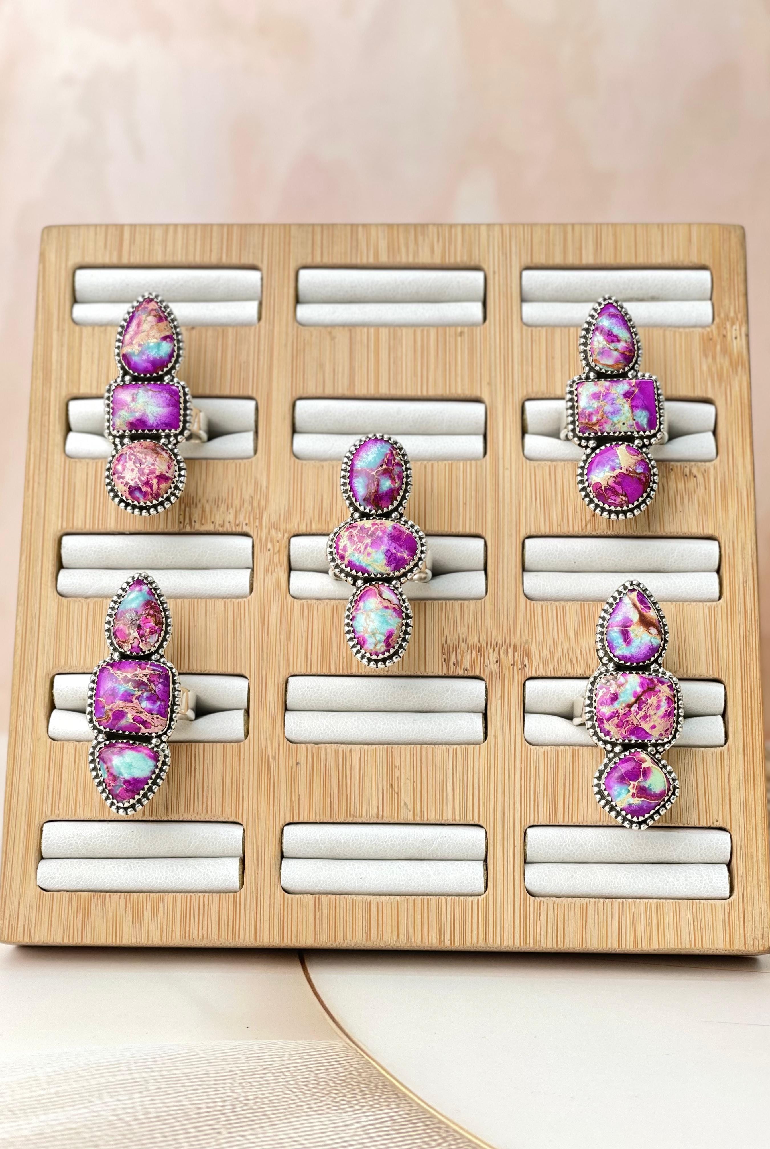 In the Mix Desert Jasper Crawlers-Rings-Krush Kandy, Women's Online Fashion Boutique Located in Phoenix, Arizona (Scottsdale Area)