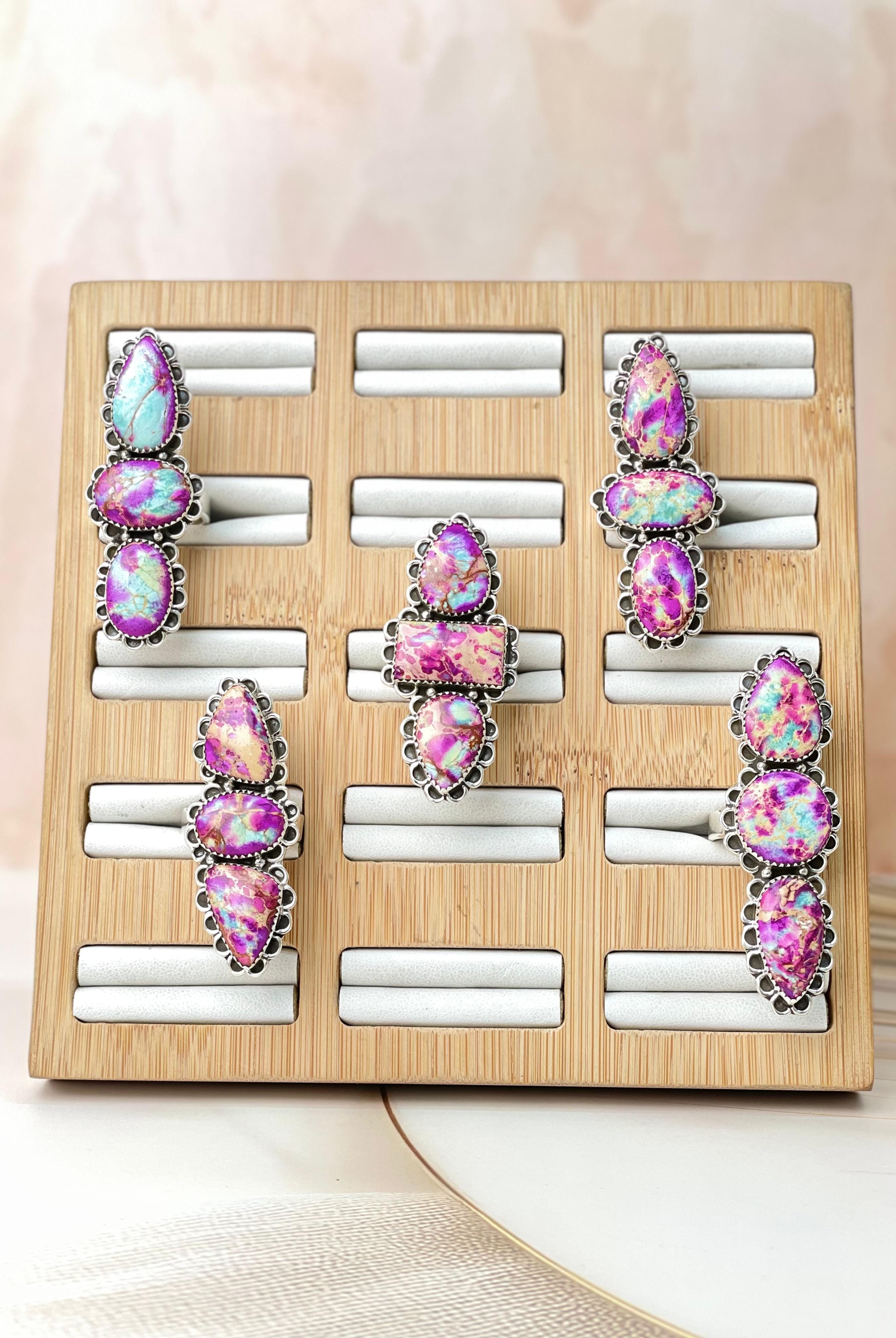 In the Mix Desert Jasper Crawlers-Rings-Krush Kandy, Women's Online Fashion Boutique Located in Phoenix, Arizona (Scottsdale Area)