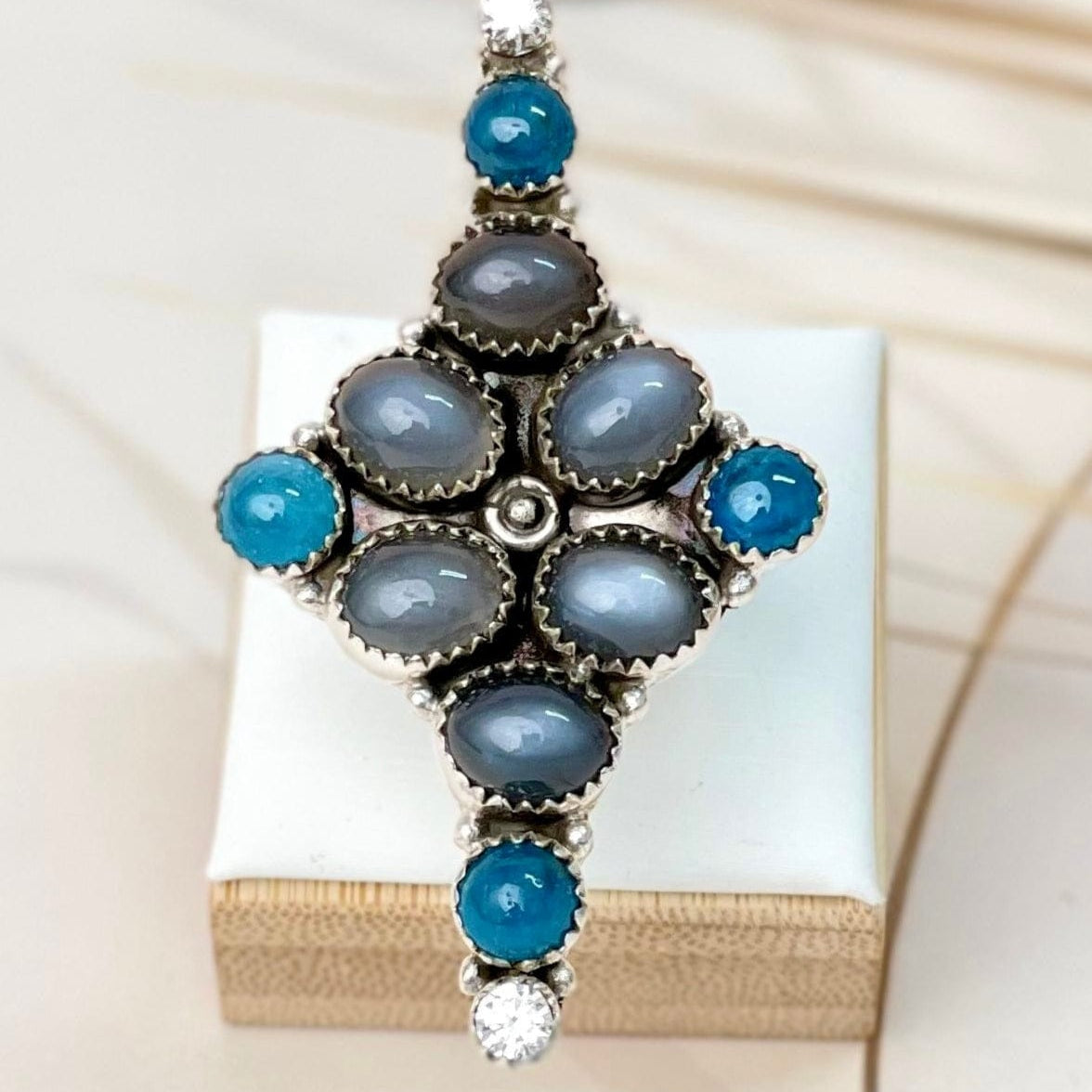 Stargazer Moonstone Rings-Rings-Krush Kandy, Women's Online Fashion Boutique Located in Phoenix, Arizona (Scottsdale Area)