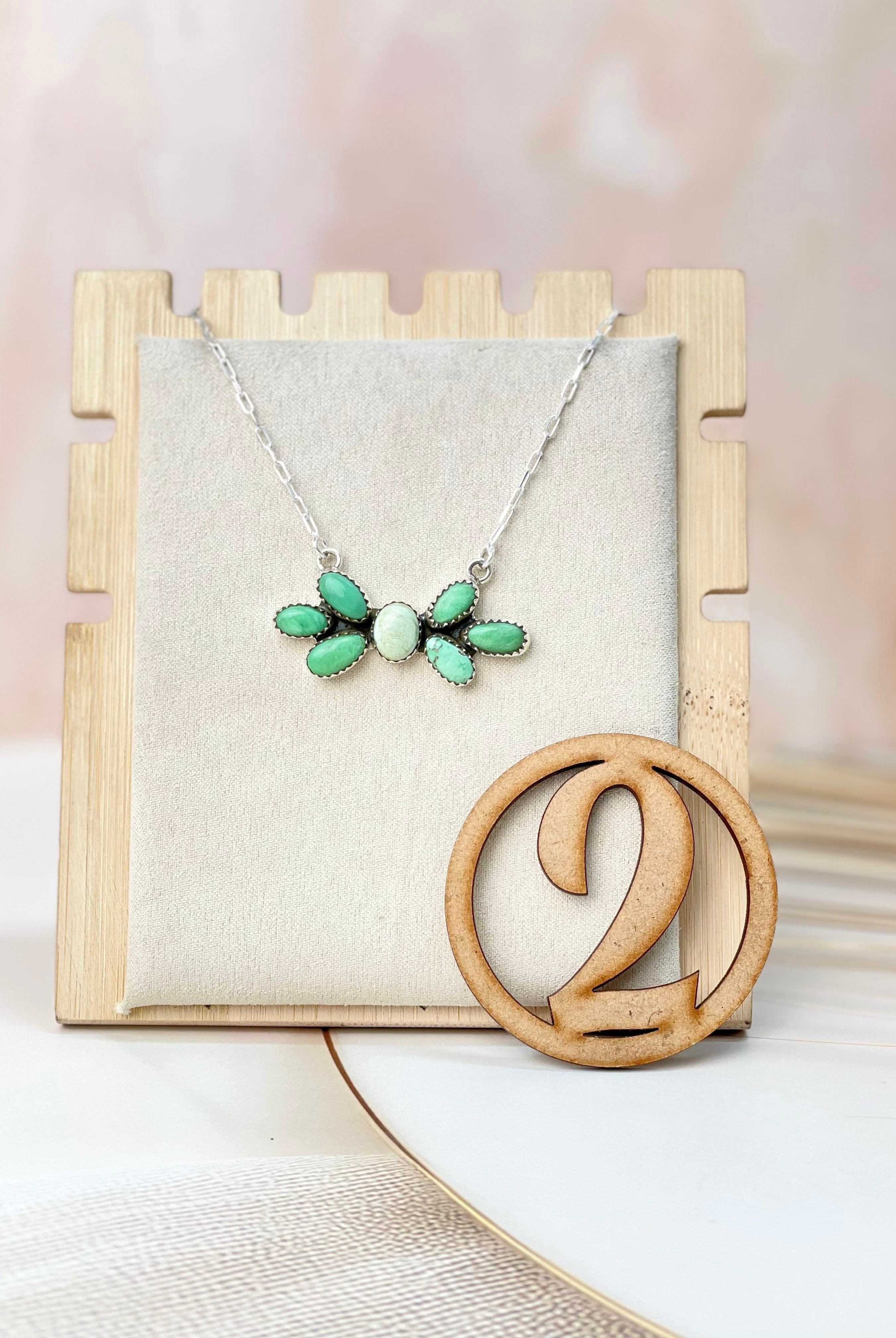 Falling For You Stone Necklaces-Necklaces-Krush Kandy, Women's Online Fashion Boutique Located in Phoenix, Arizona (Scottsdale Area)