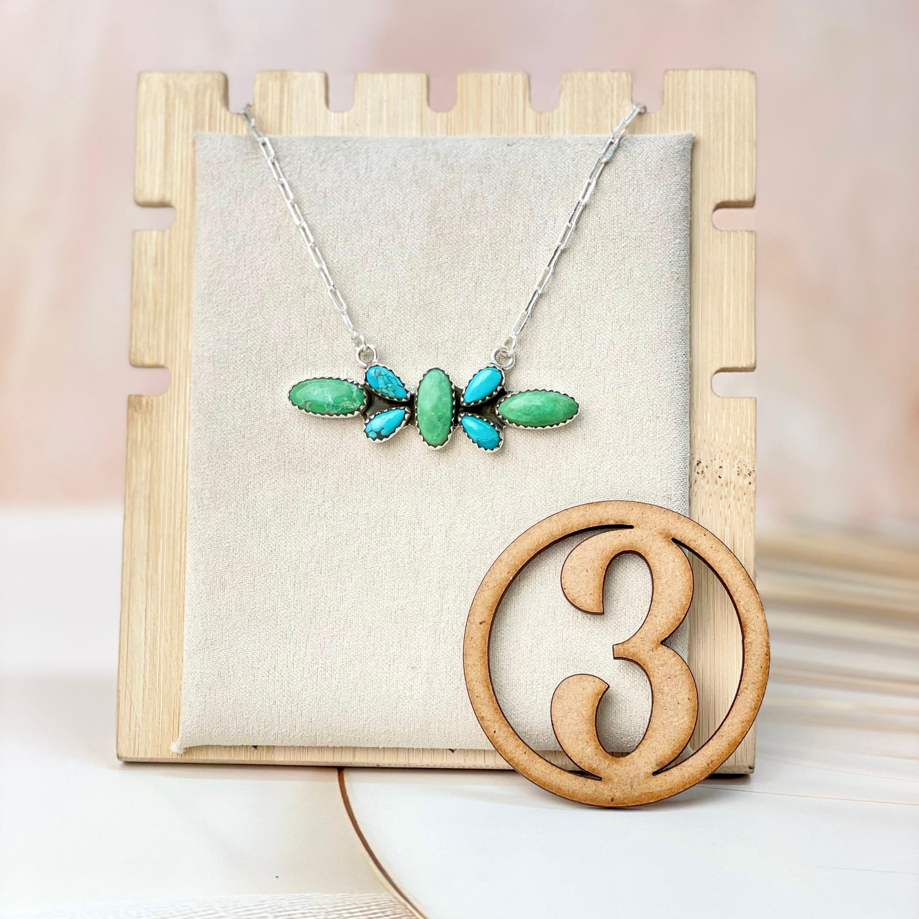 Falling For You Stone Necklaces-Necklaces-Krush Kandy, Women's Online Fashion Boutique Located in Phoenix, Arizona (Scottsdale Area)