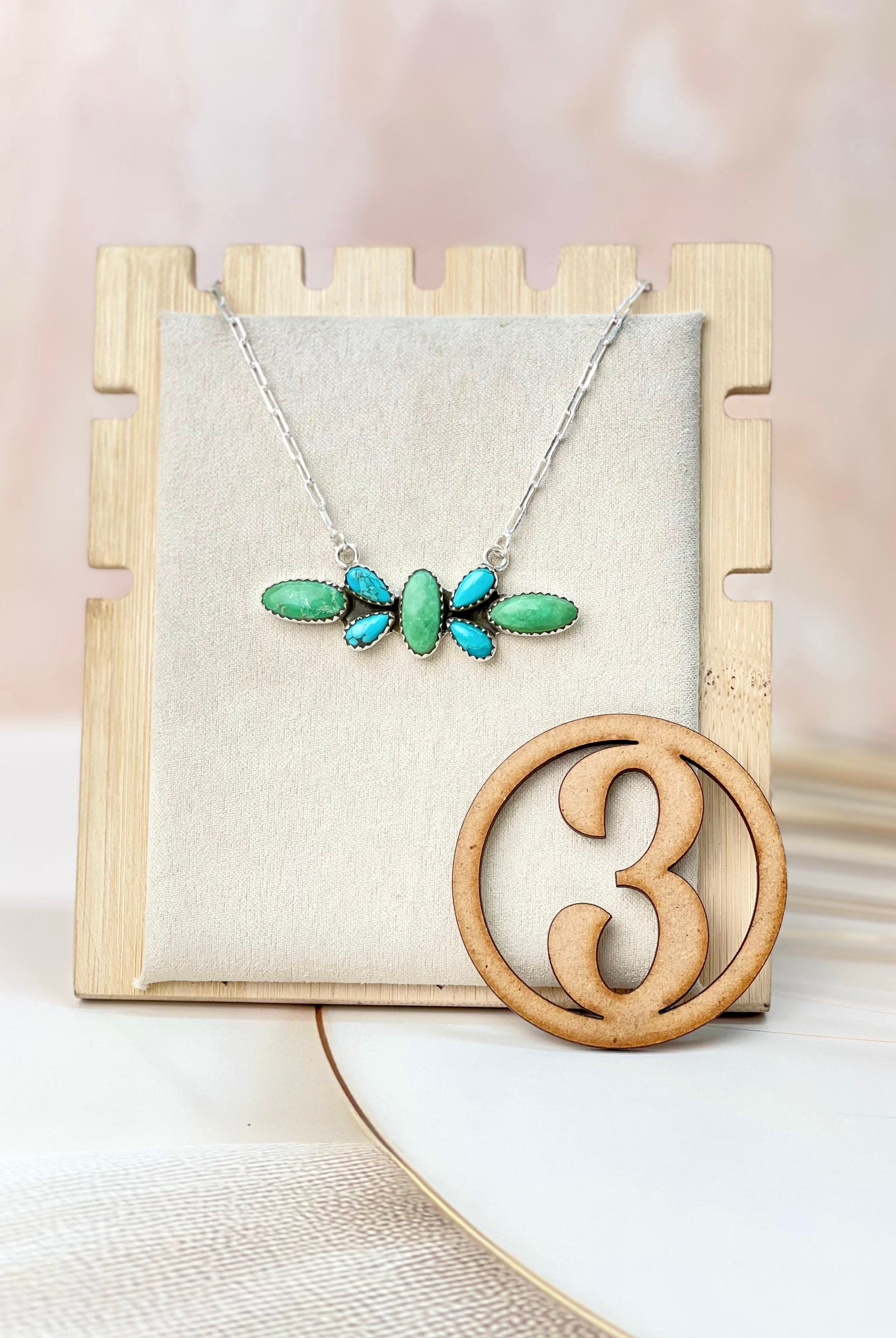 Falling For You Stone Necklaces-Necklaces-Krush Kandy, Women's Online Fashion Boutique Located in Phoenix, Arizona (Scottsdale Area)