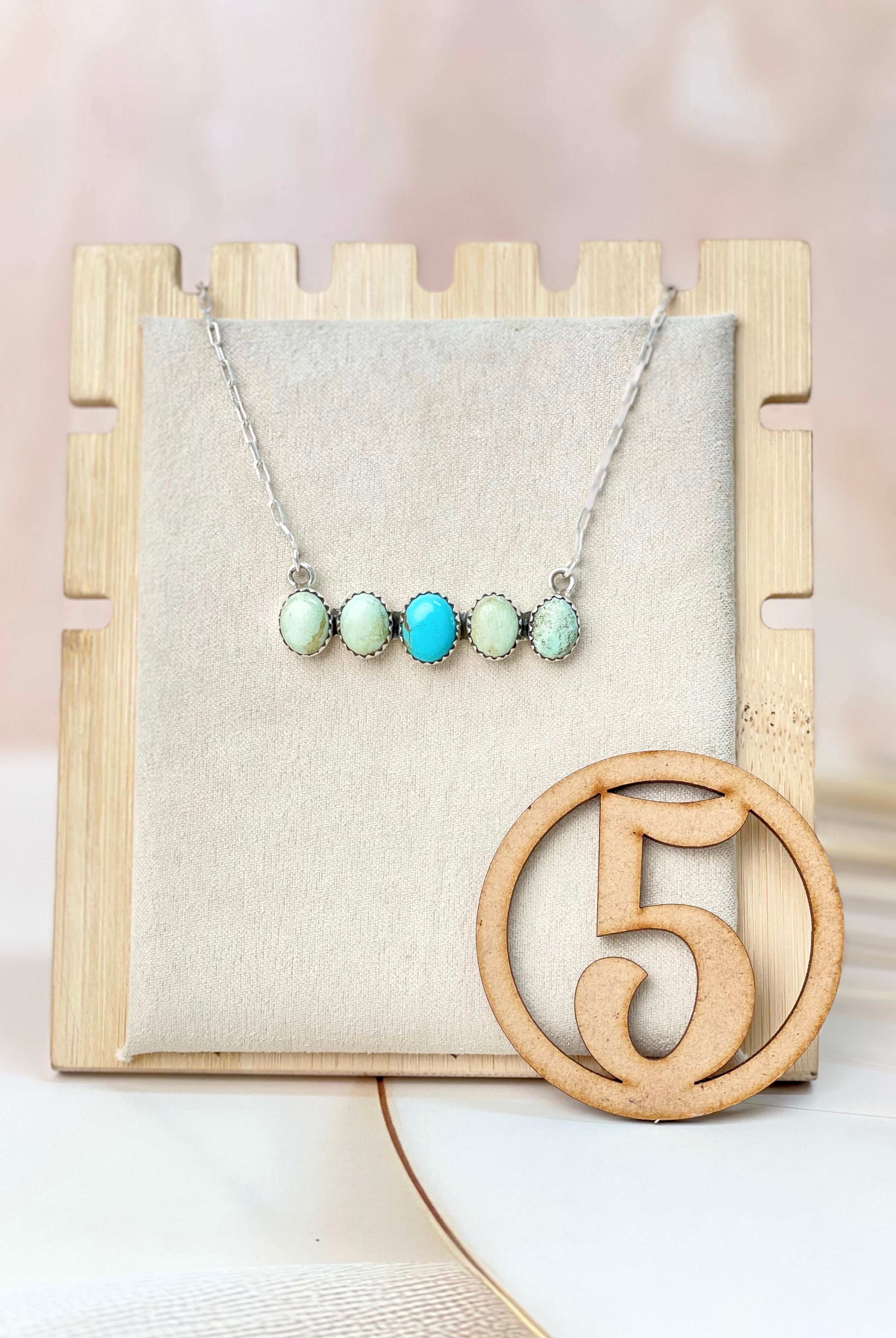 Falling For You Stone Necklaces-Necklaces-Krush Kandy, Women's Online Fashion Boutique Located in Phoenix, Arizona (Scottsdale Area)