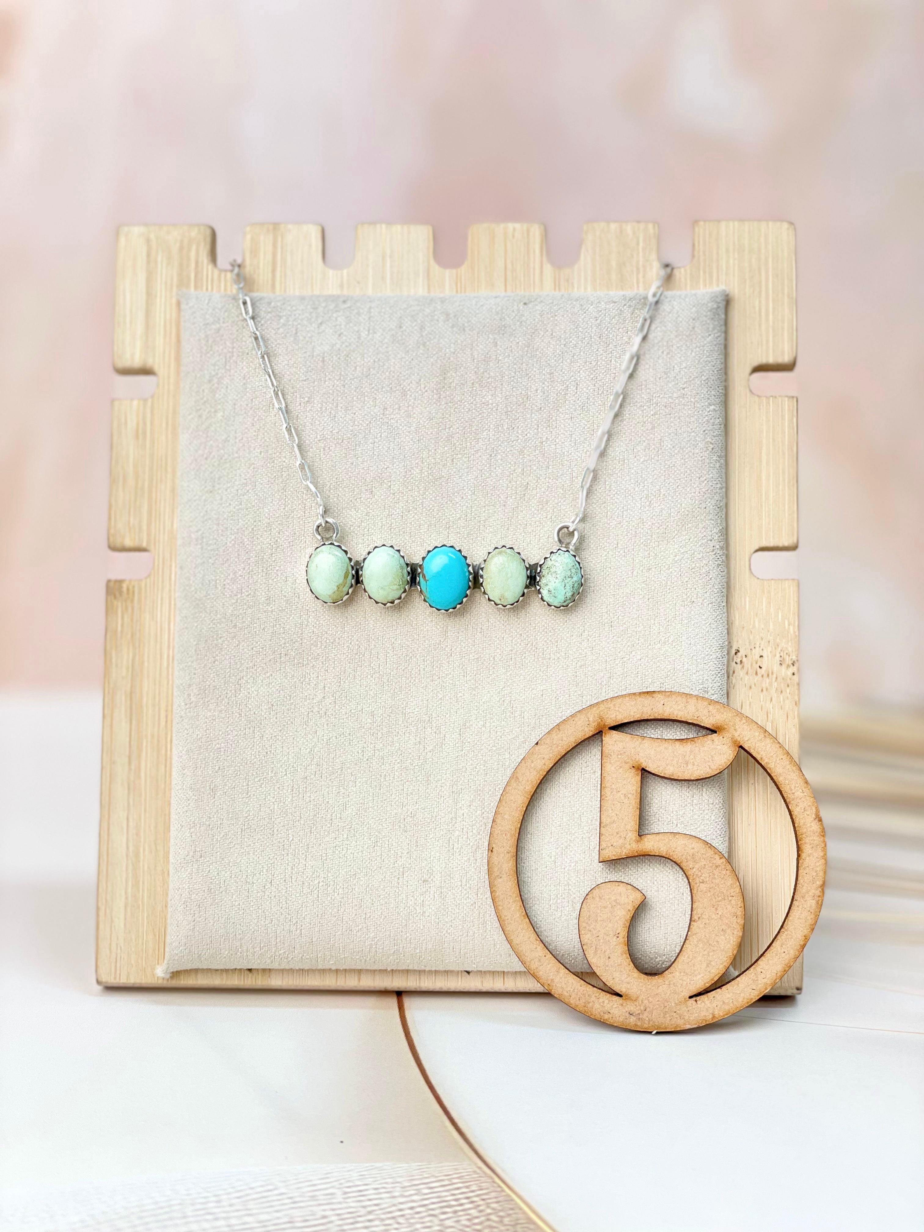 Falling For You Stone Necklaces-Necklaces-Krush Kandy, Women's Online Fashion Boutique Located in Phoenix, Arizona (Scottsdale Area)