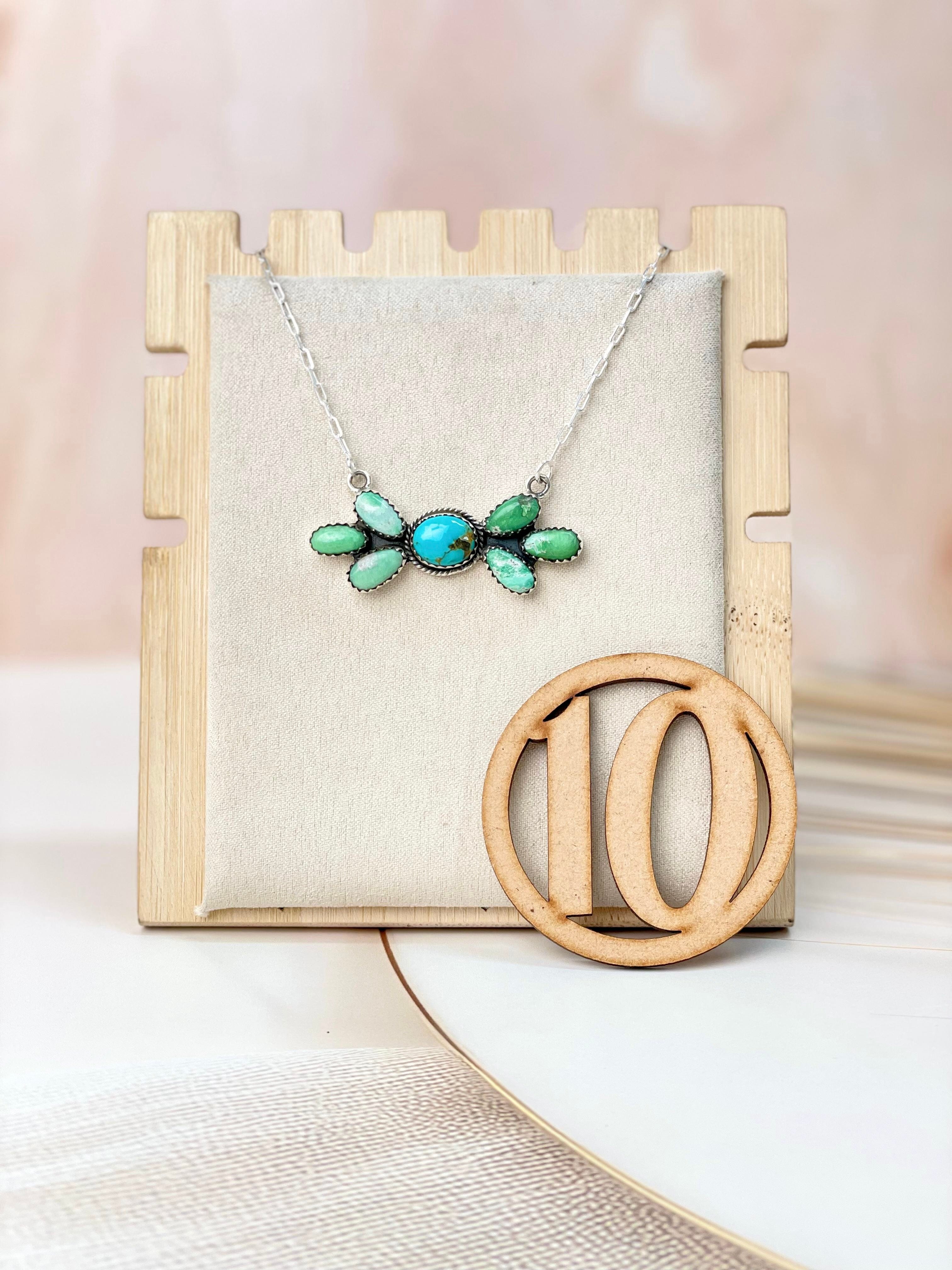 Falling For You Stone Necklaces-Necklaces-Krush Kandy, Women's Online Fashion Boutique Located in Phoenix, Arizona (Scottsdale Area)