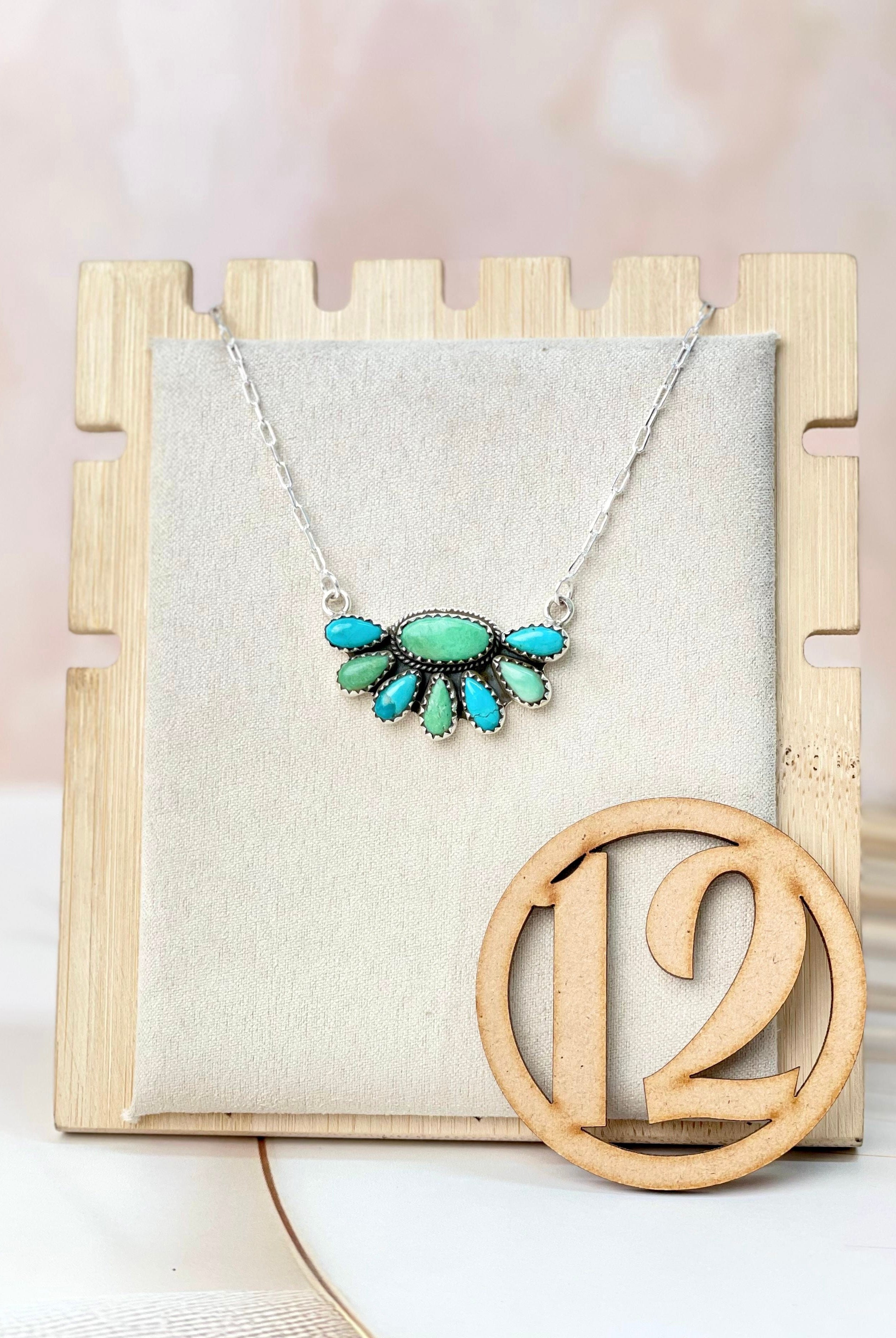 Falling For You Stone Necklaces-Necklaces-Krush Kandy, Women's Online Fashion Boutique Located in Phoenix, Arizona (Scottsdale Area)