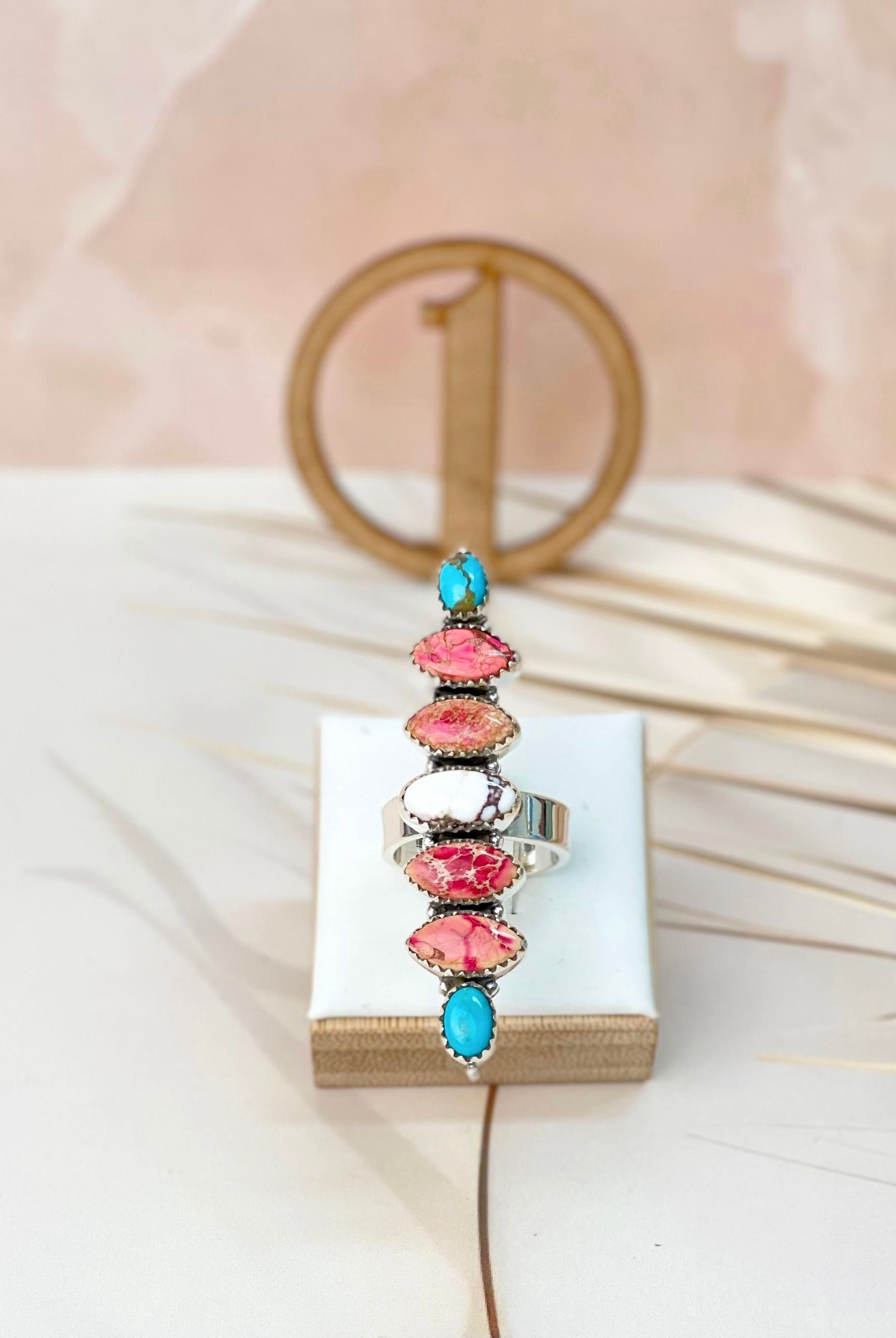 Petal Blossom Stone Rings-Rings-Krush Kandy, Women's Online Fashion Boutique Located in Phoenix, Arizona (Scottsdale Area)