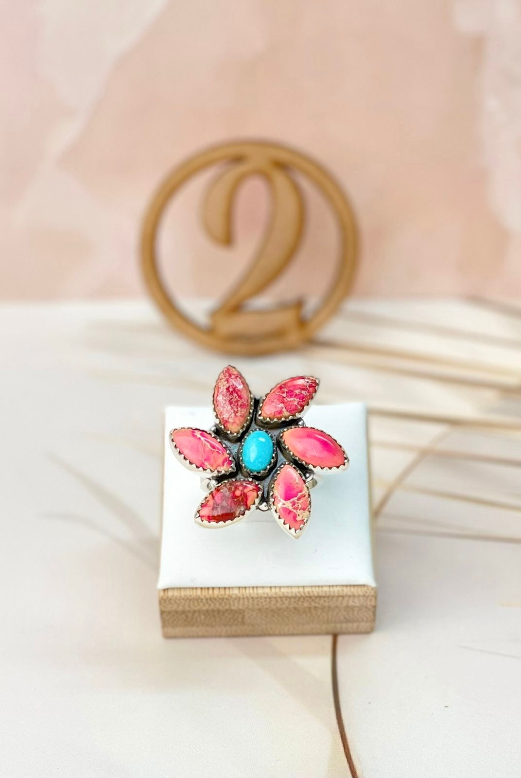 Petal Blossom Stone Rings-Rings-Krush Kandy, Women's Online Fashion Boutique Located in Phoenix, Arizona (Scottsdale Area)