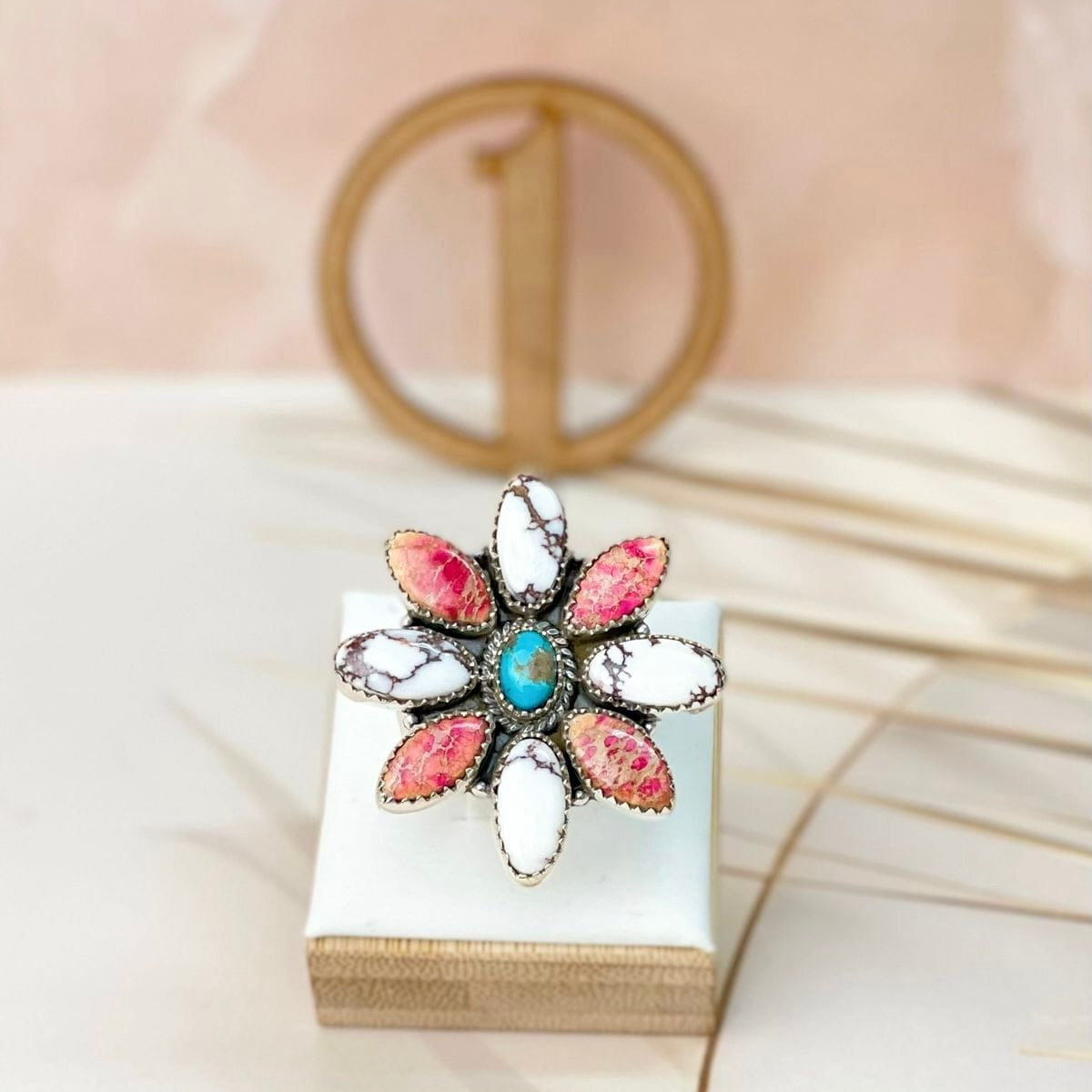 Wild Thing Desert Jasper Blossom Rings-Rings-Krush Kandy, Women's Online Fashion Boutique Located in Phoenix, Arizona (Scottsdale Area)
