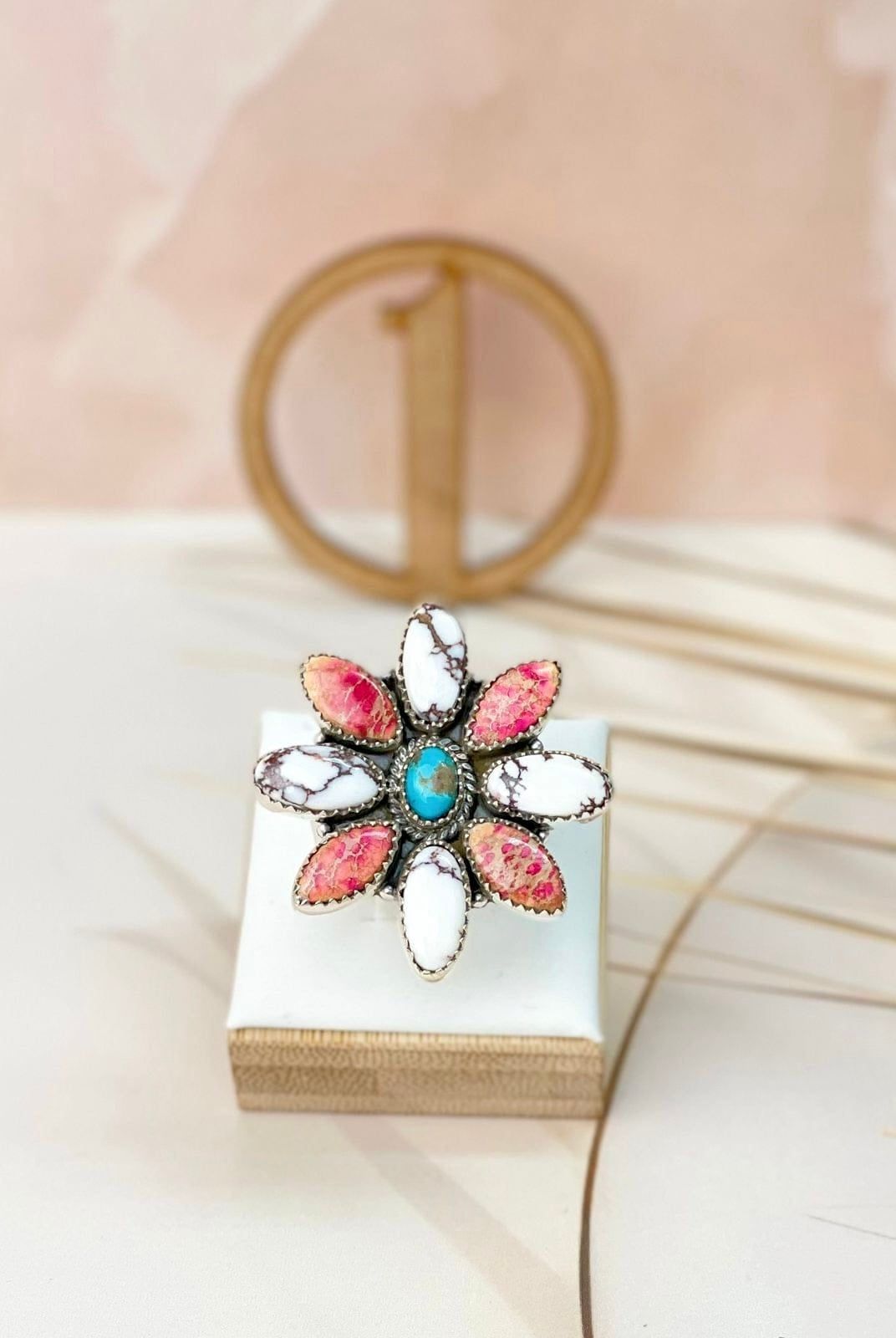 Wild Thing Desert Jasper Blossom Rings-Rings-Krush Kandy, Women's Online Fashion Boutique Located in Phoenix, Arizona (Scottsdale Area)