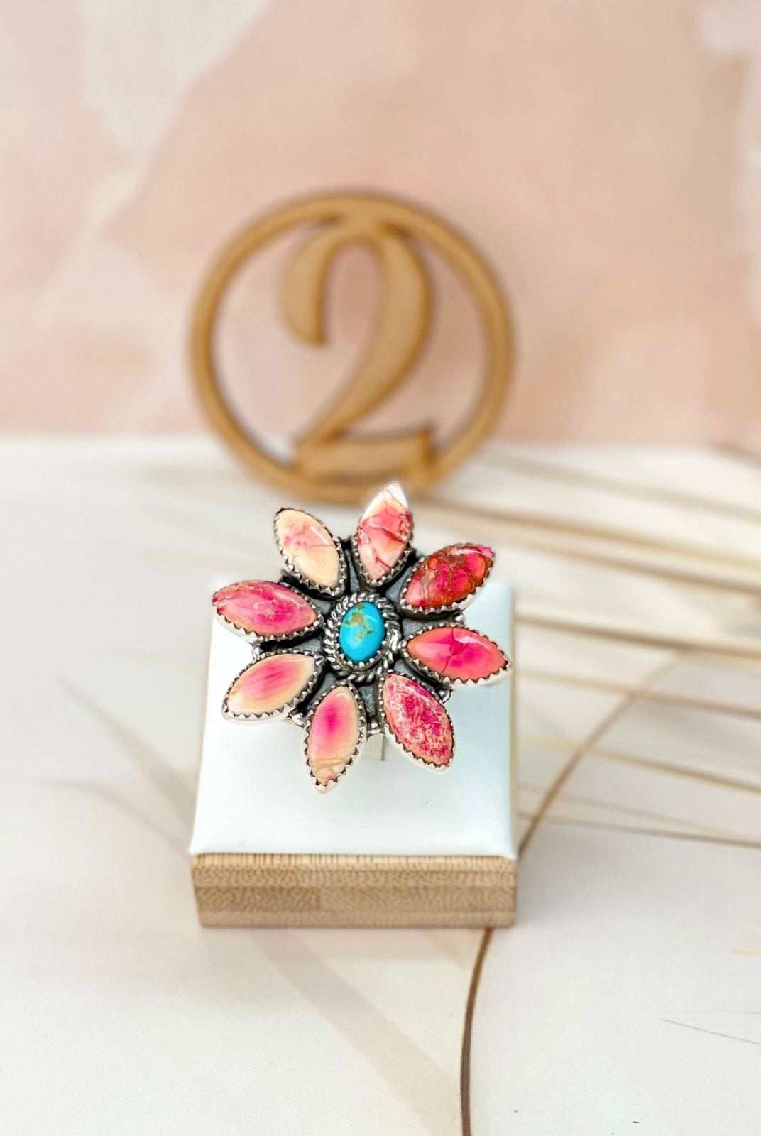 Wild Thing Desert Jasper Blossom Rings-Rings-Krush Kandy, Women's Online Fashion Boutique Located in Phoenix, Arizona (Scottsdale Area)