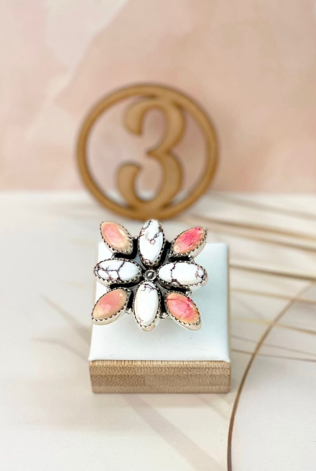 Wild Thing Desert Jasper Blossom Rings-Rings-Krush Kandy, Women's Online Fashion Boutique Located in Phoenix, Arizona (Scottsdale Area)