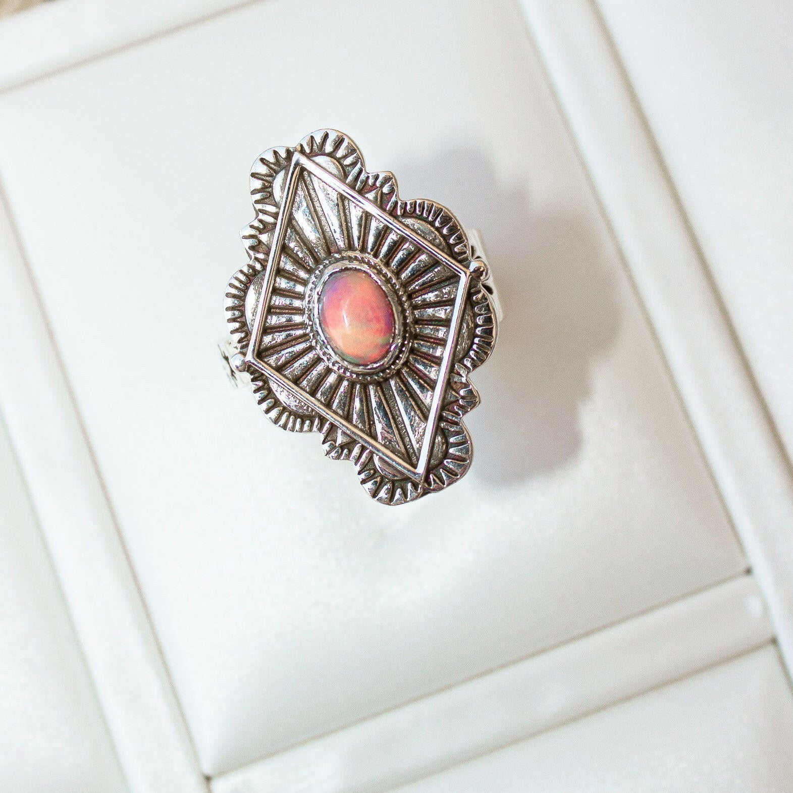 Arizona Sky Sterling Diamond Ring-Rings-Krush Kandy, Women's Online Fashion Boutique Located in Phoenix, Arizona (Scottsdale Area)