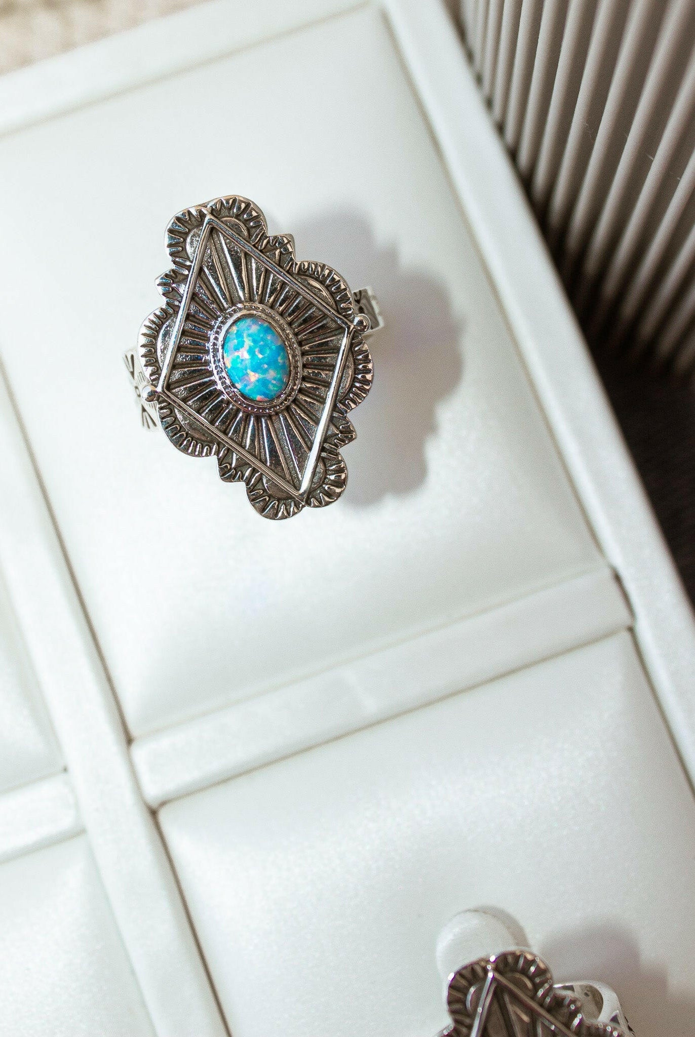 Arizona Sky Sterling Diamond Ring-Rings-Krush Kandy, Women's Online Fashion Boutique Located in Phoenix, Arizona (Scottsdale Area)