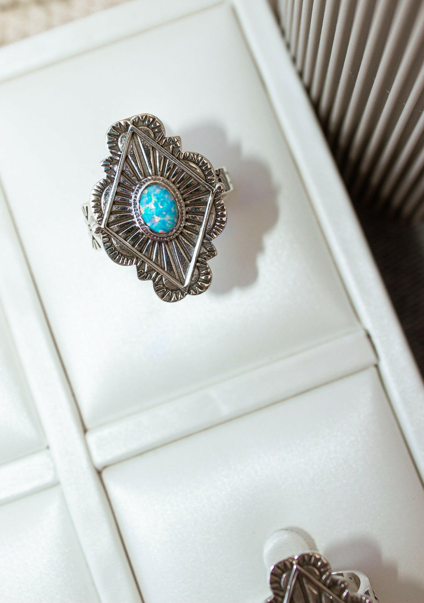 Arizona Sky Sterling Diamond Ring-Rings-Krush Kandy, Women's Online Fashion Boutique Located in Phoenix, Arizona (Scottsdale Area)