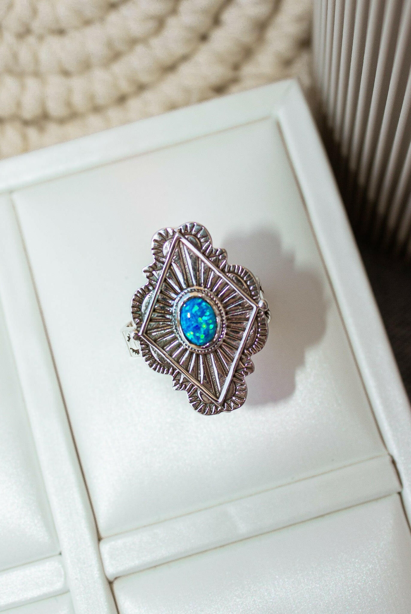 Arizona Sky Sterling Diamond Ring-Rings-Krush Kandy, Women's Online Fashion Boutique Located in Phoenix, Arizona (Scottsdale Area)