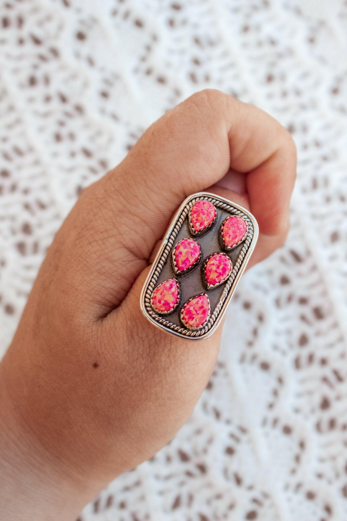 Mini Stone Kandy Bar Rings | Krush Exclusive-Cluster Rings-Krush Kandy, Women's Online Fashion Boutique Located in Phoenix, Arizona (Scottsdale Area)