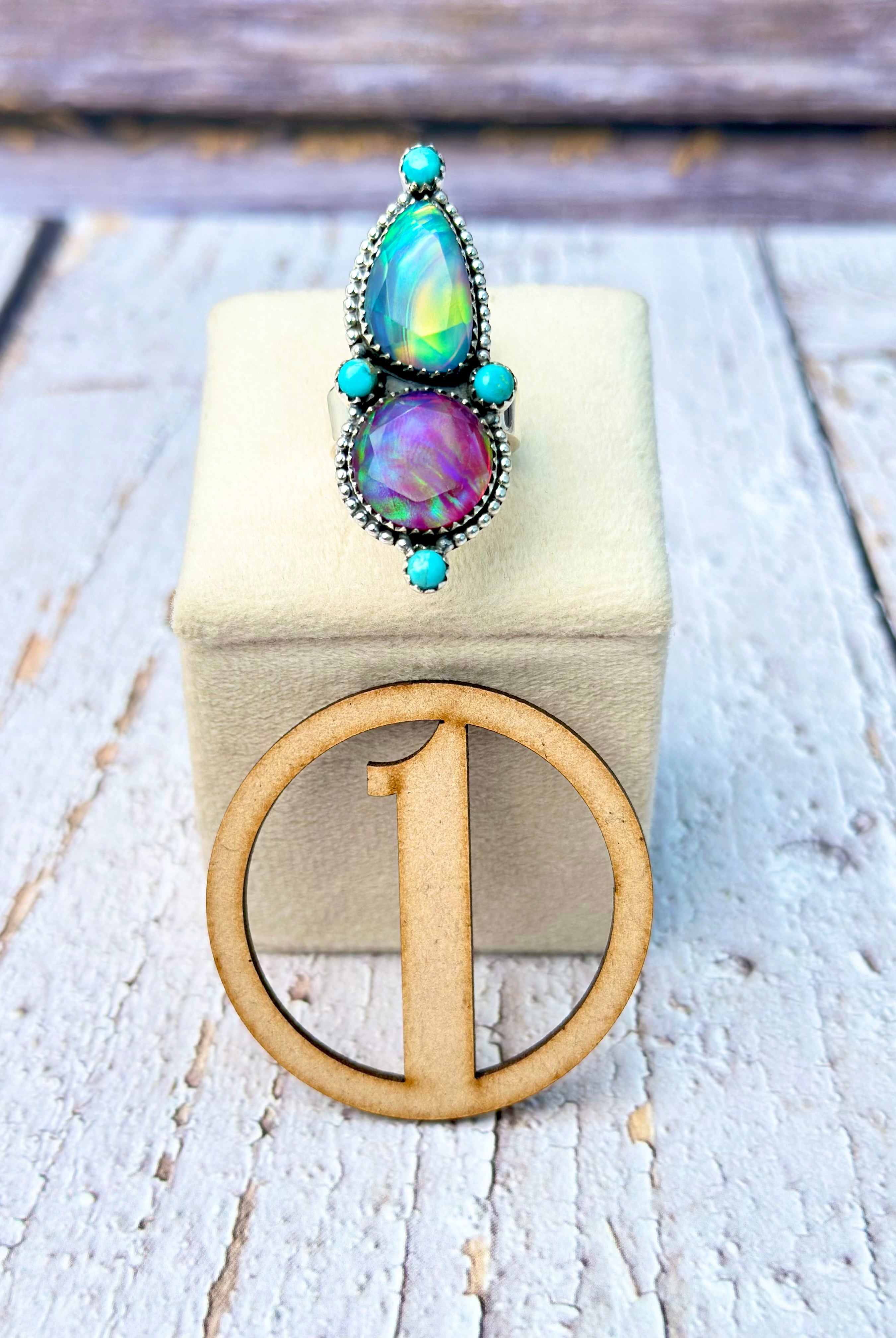 Kristyn's Ethereal Aurora Stone Crawler-Ring Sizers-Krush Kandy, Women's Online Fashion Boutique Located in Phoenix, Arizona (Scottsdale Area)
