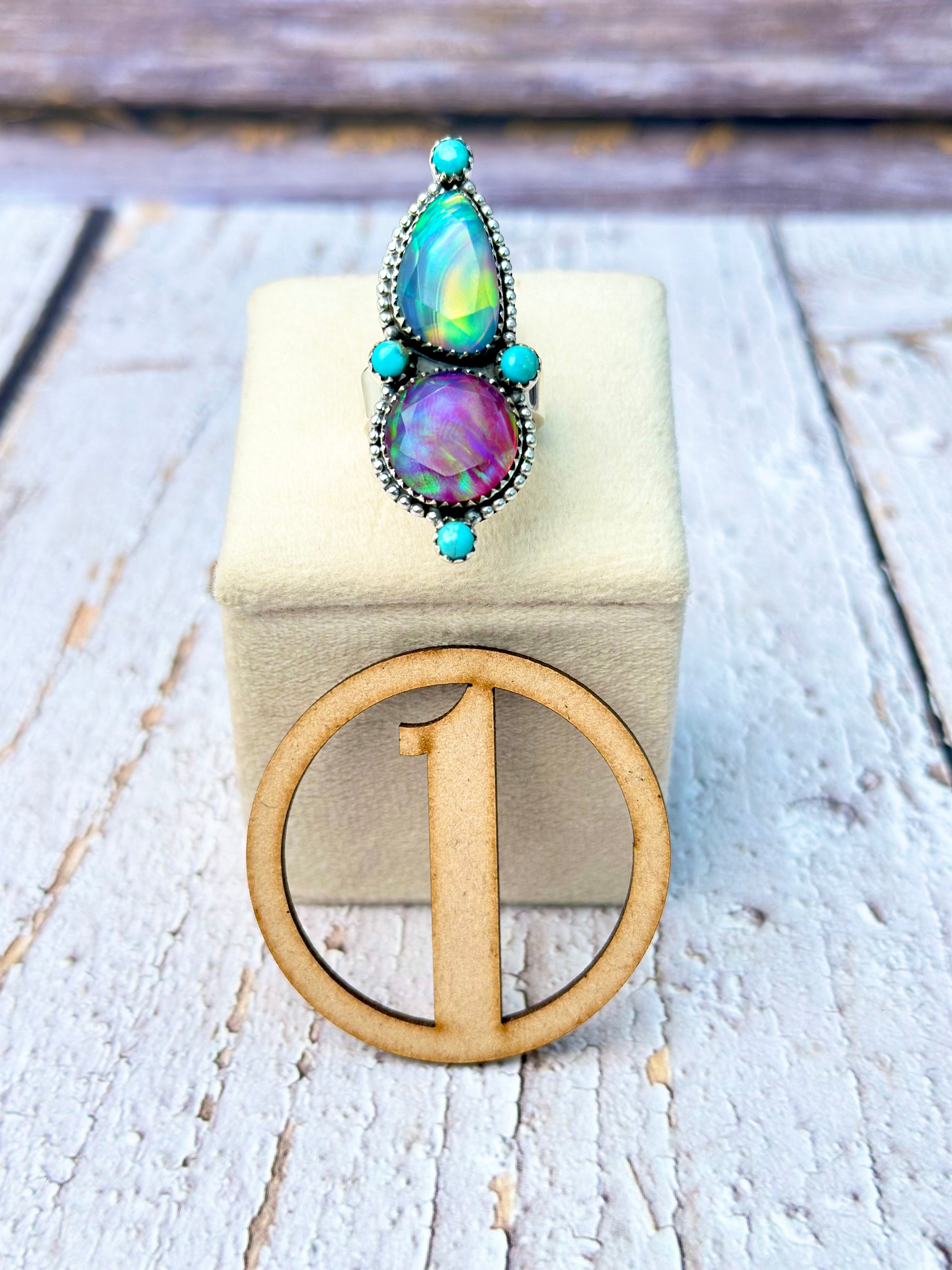 Kristyn's Ethereal Aurora Stone Crawler-Ring Sizers-Krush Kandy, Women's Online Fashion Boutique Located in Phoenix, Arizona (Scottsdale Area)