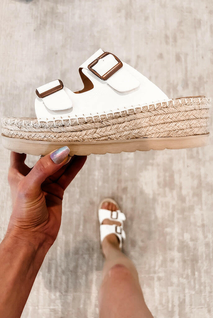 Santorini Escape Slide-On Sandals-Sandals-Krush Kandy, Women's Online Fashion Boutique Located in Phoenix, Arizona (Scottsdale Area)