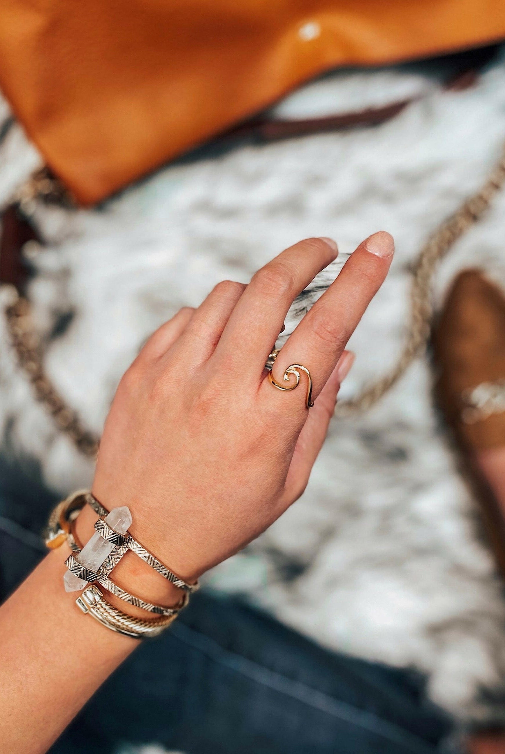 (3 metal options!) Ride The Wave Ring-Band Rings-Krush Kandy, Women's Online Fashion Boutique Located in Phoenix, Arizona (Scottsdale Area)