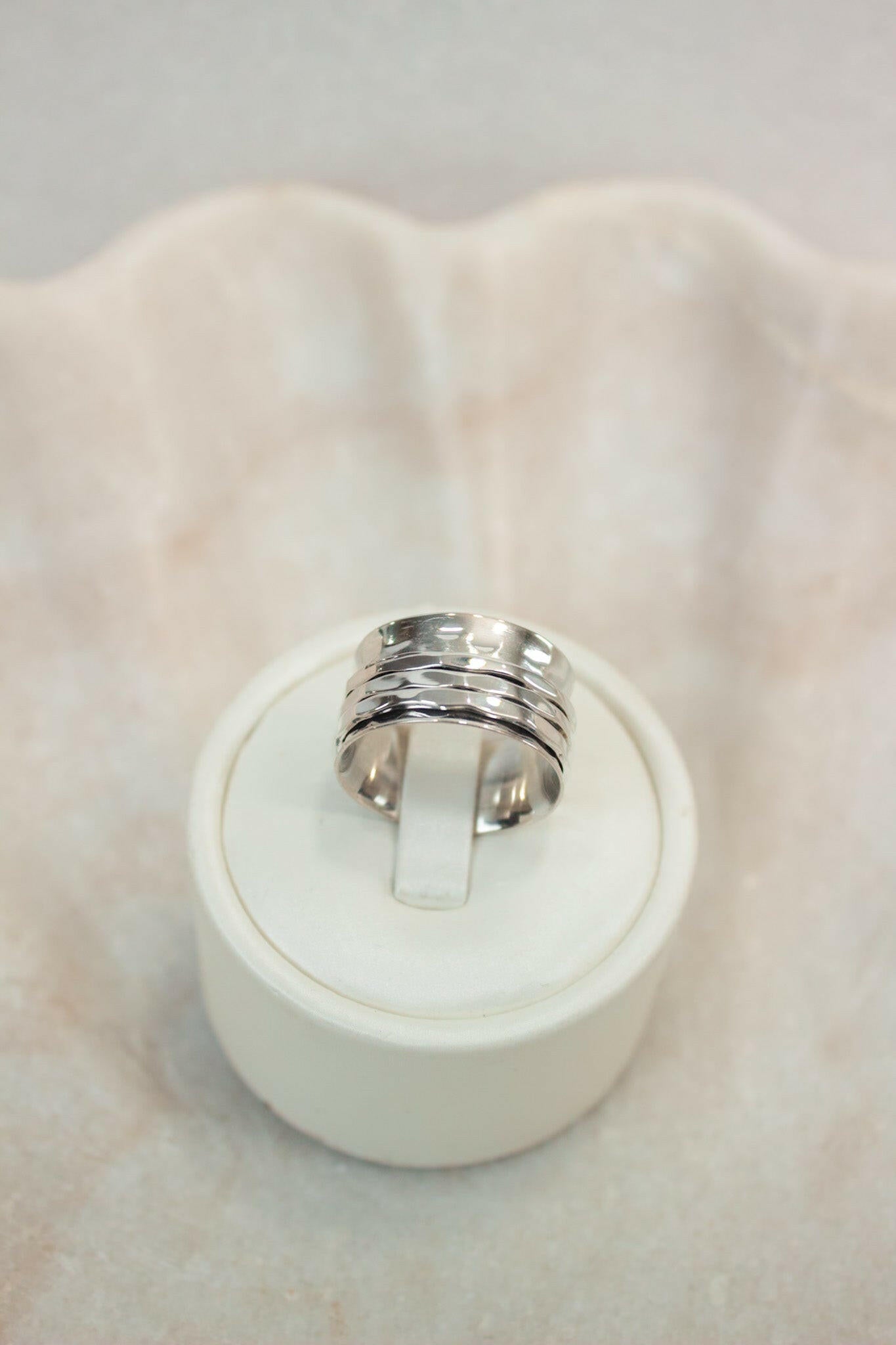 In The Details Solid Sterling Spinner Ring-Spinner Rings-Krush Kandy, Women's Online Fashion Boutique Located in Phoenix, Arizona (Scottsdale Area)