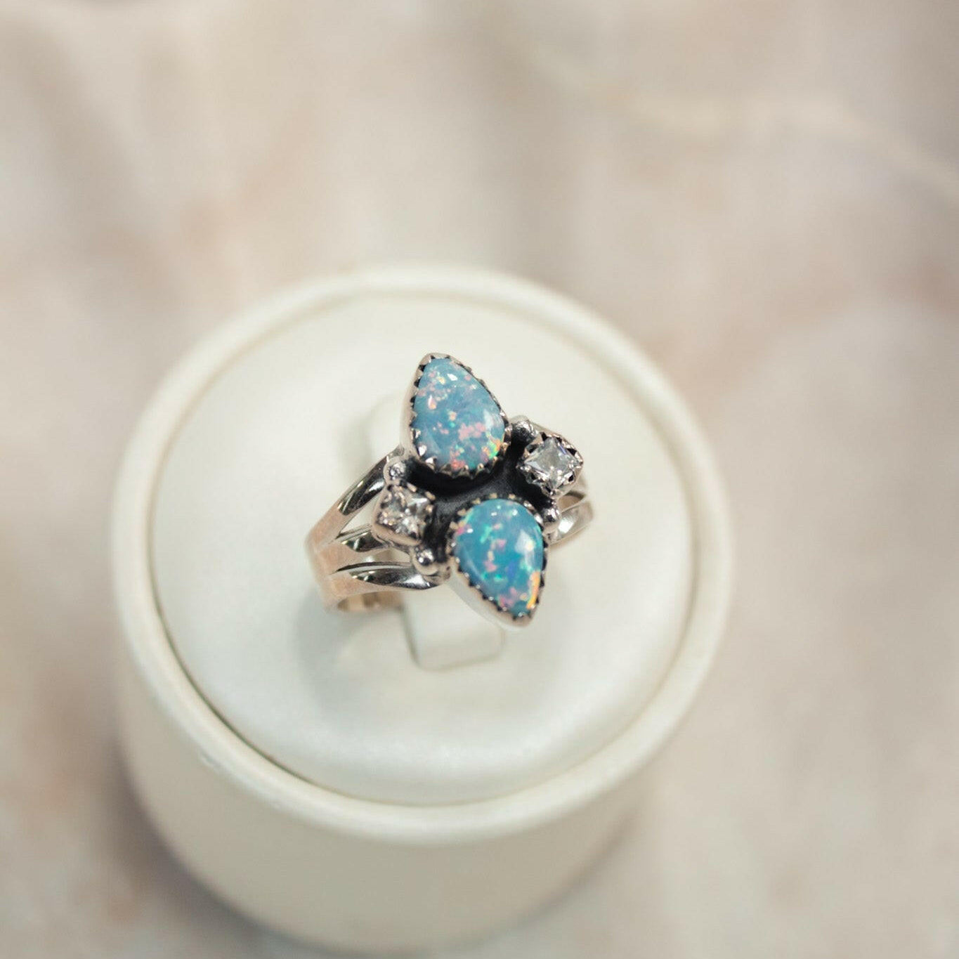 Little Crystal & Stone Crawler-Crawler Rings-Krush Kandy, Women's Online Fashion Boutique Located in Phoenix, Arizona (Scottsdale Area)