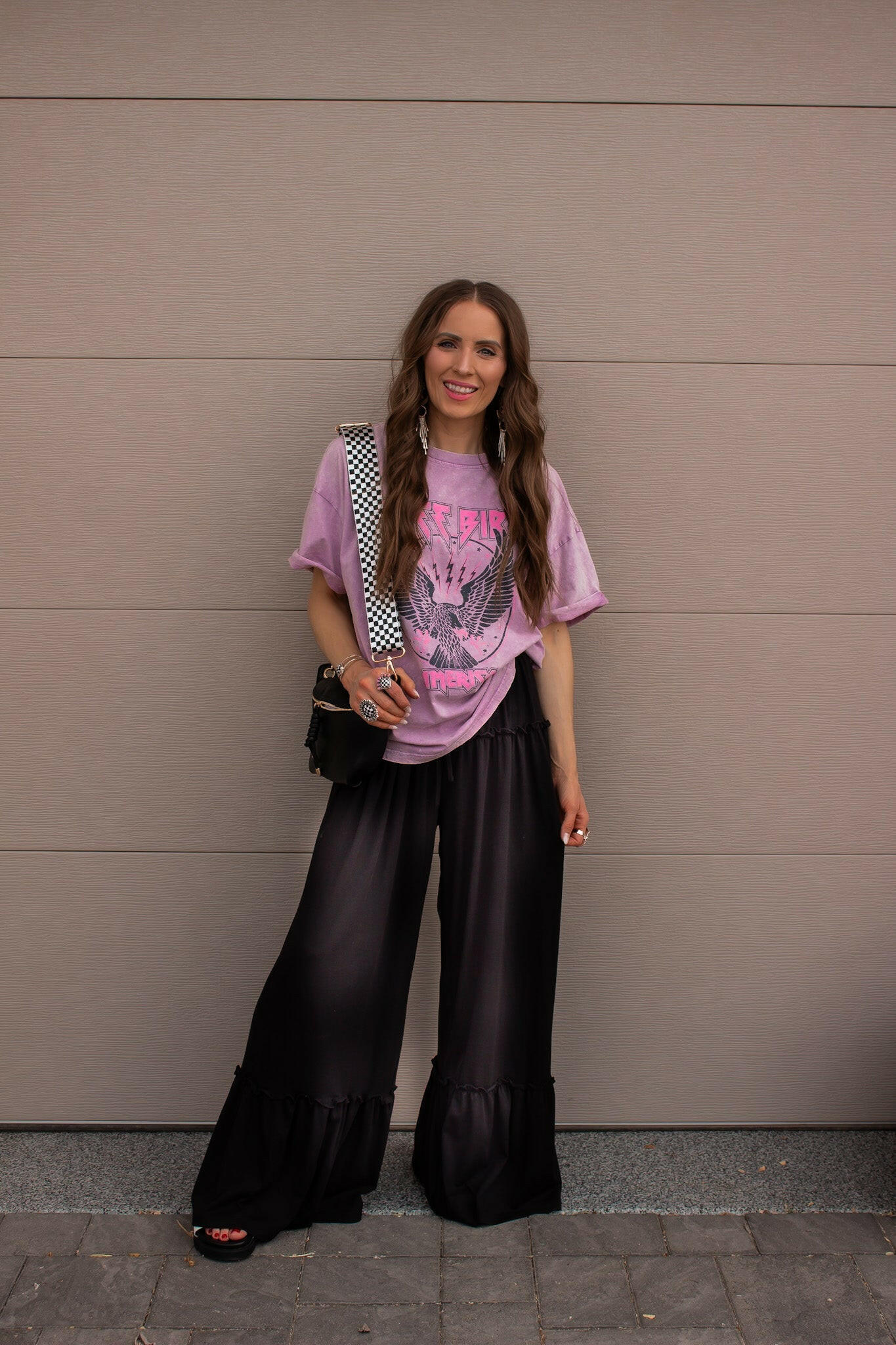 Free Bird Mineral Washed Tee | PREORDER NOW OPEN-Graphic Tees-Krush Kandy, Women's Online Fashion Boutique Located in Phoenix, Arizona (Scottsdale Area)