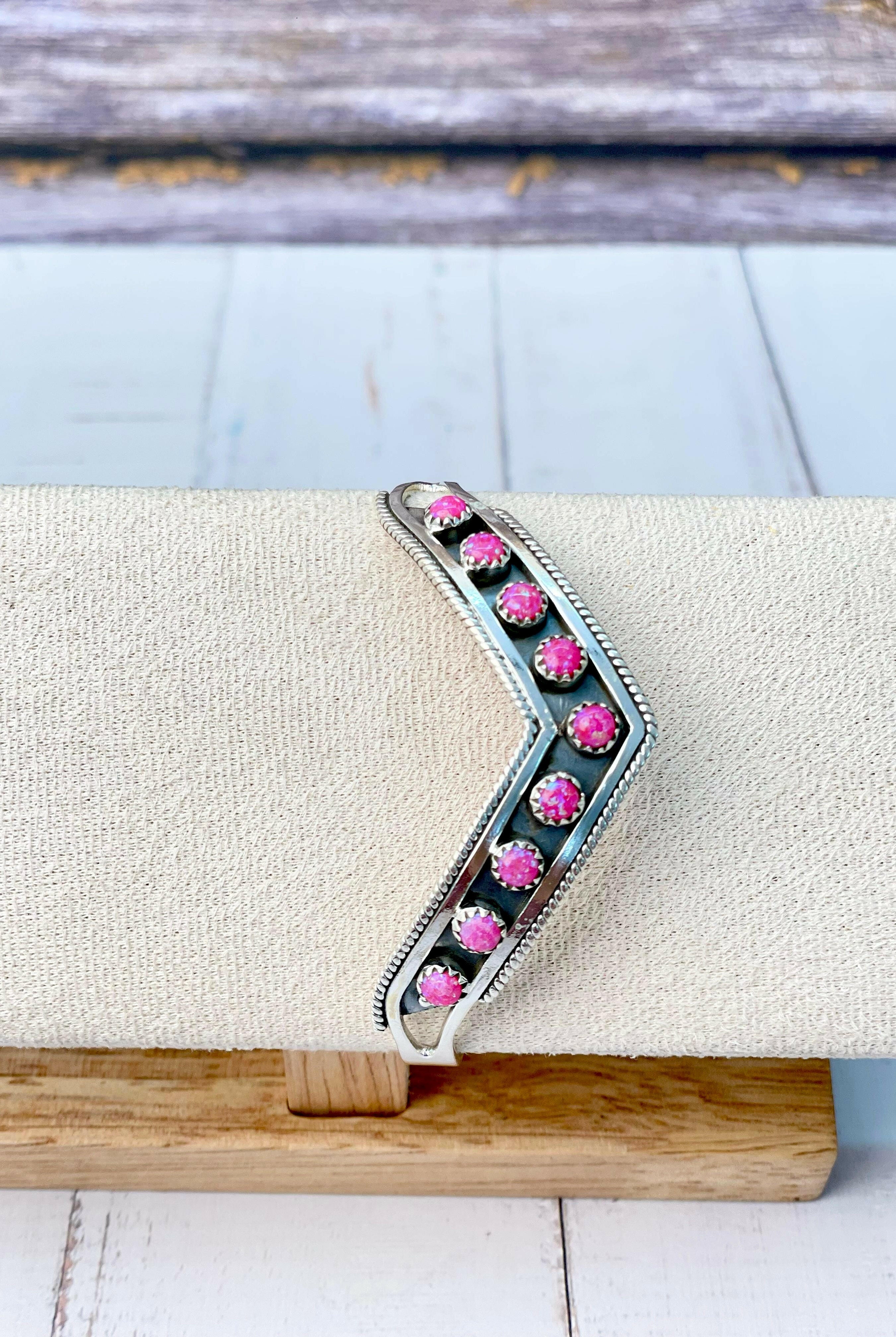 Lead The Way Stone Cuff-Bracelets-Krush Kandy, Women's Online Fashion Boutique Located in Phoenix, Arizona (Scottsdale Area)