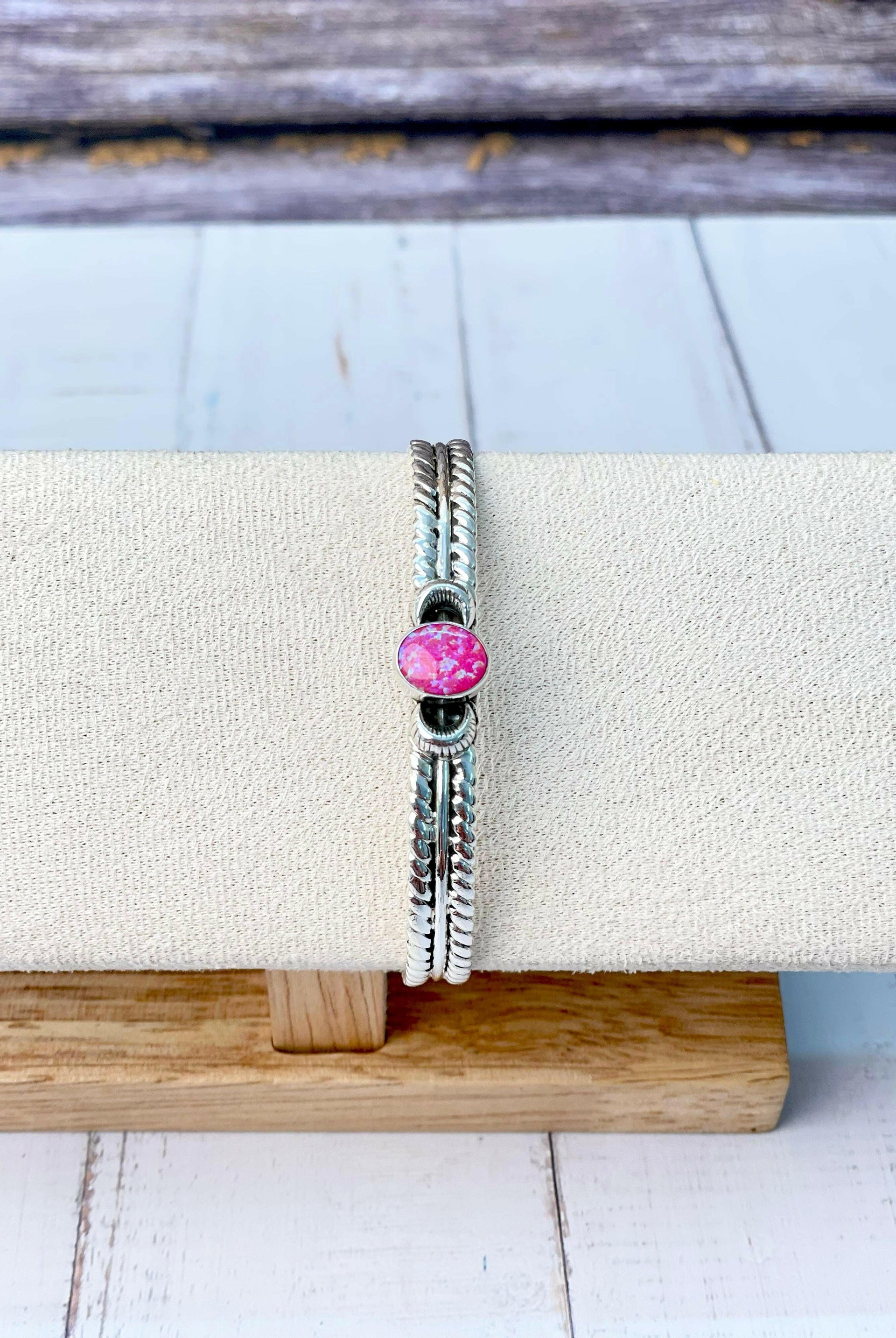 Festival Vibes Single Stone Cuff-Bracelets-Krush Kandy, Women's Online Fashion Boutique Located in Phoenix, Arizona (Scottsdale Area)